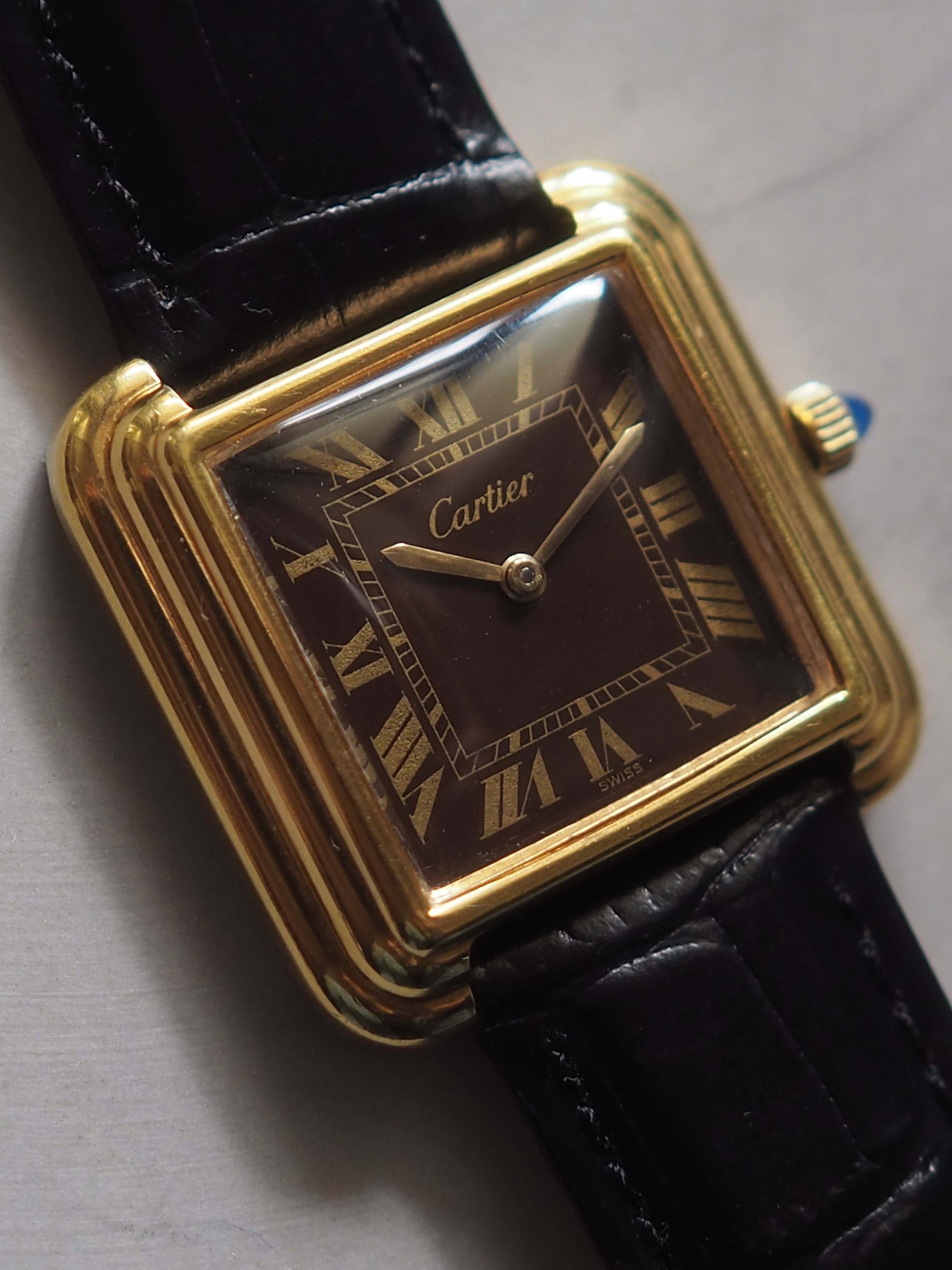 Cartier Pre-Must Stepped Tank