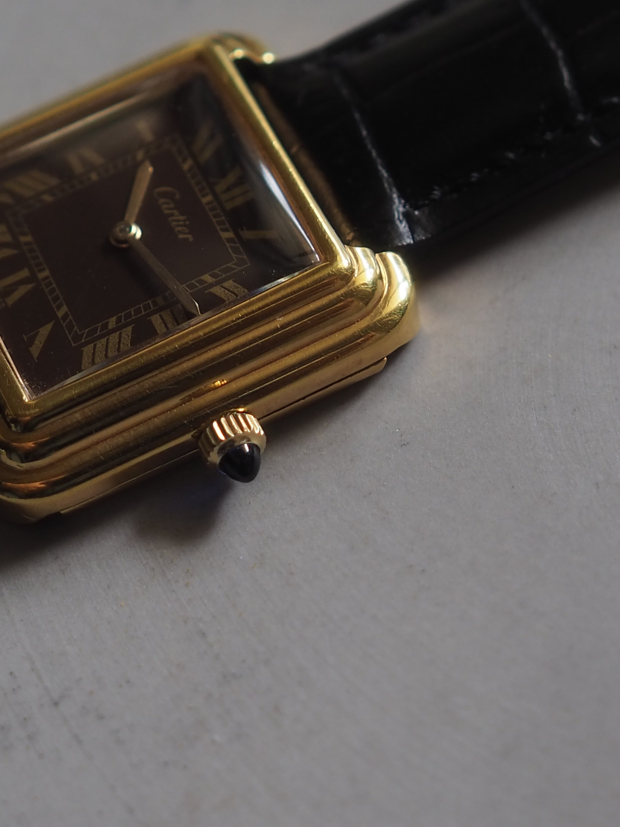 Cartier Pre-Must Stepped Tank