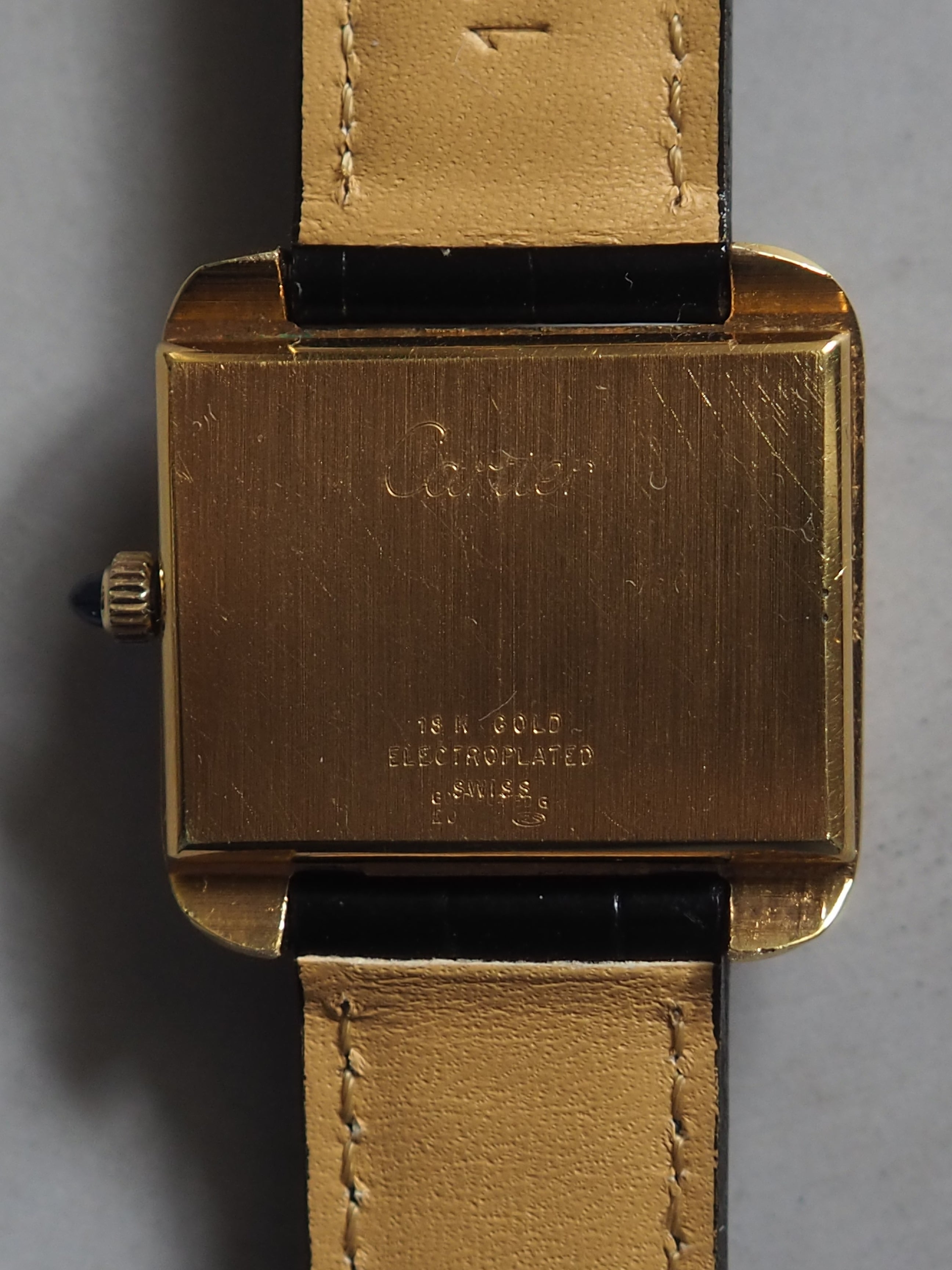 Cartier Pre-Must Stepped Tank