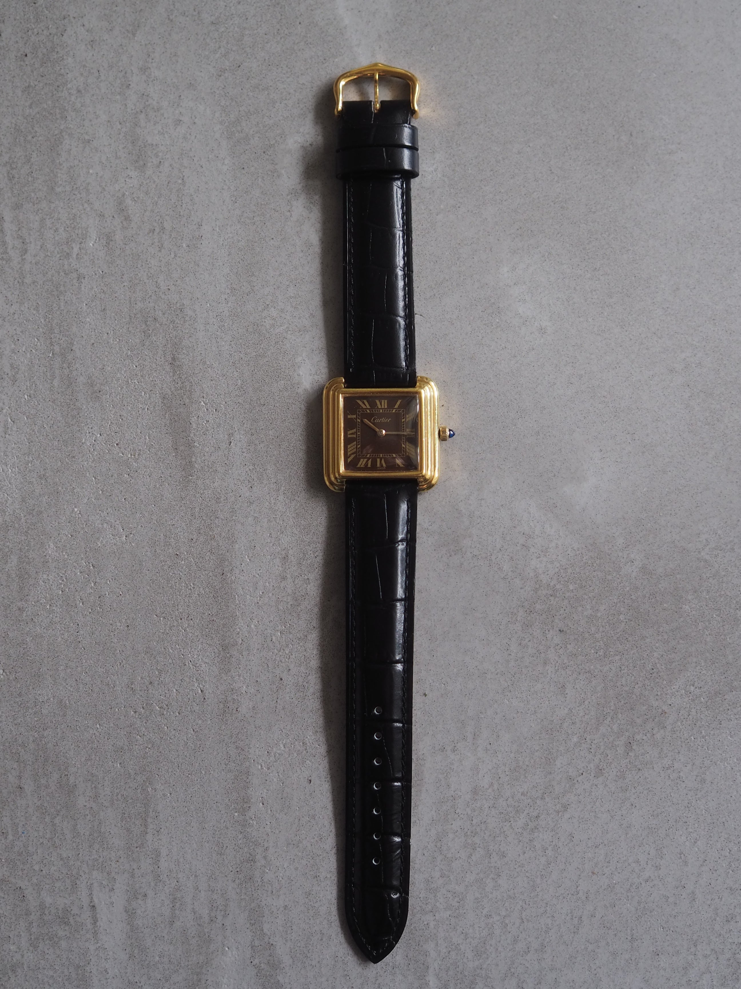 Cartier Pre-Must Stepped Tank