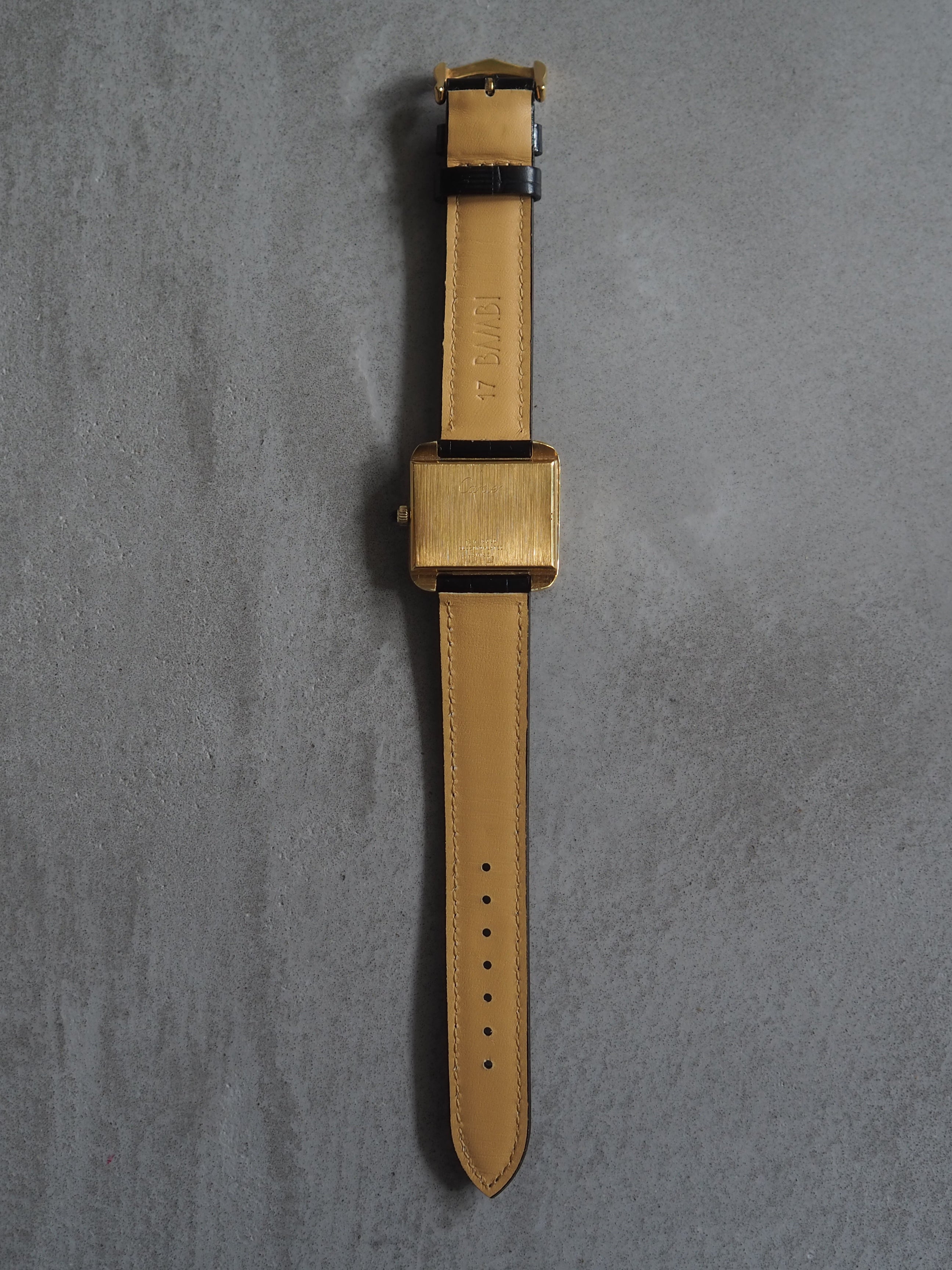 Cartier Pre-Must Stepped Tank