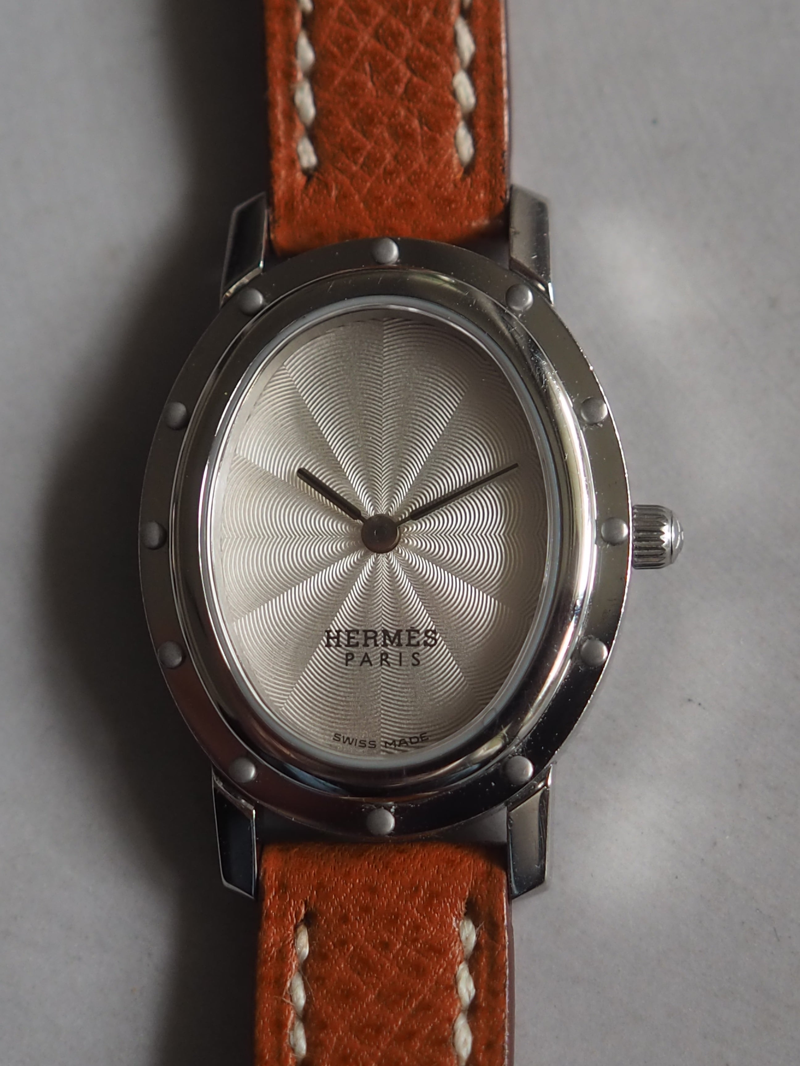 HERMÈS Clipper Oval Watch
