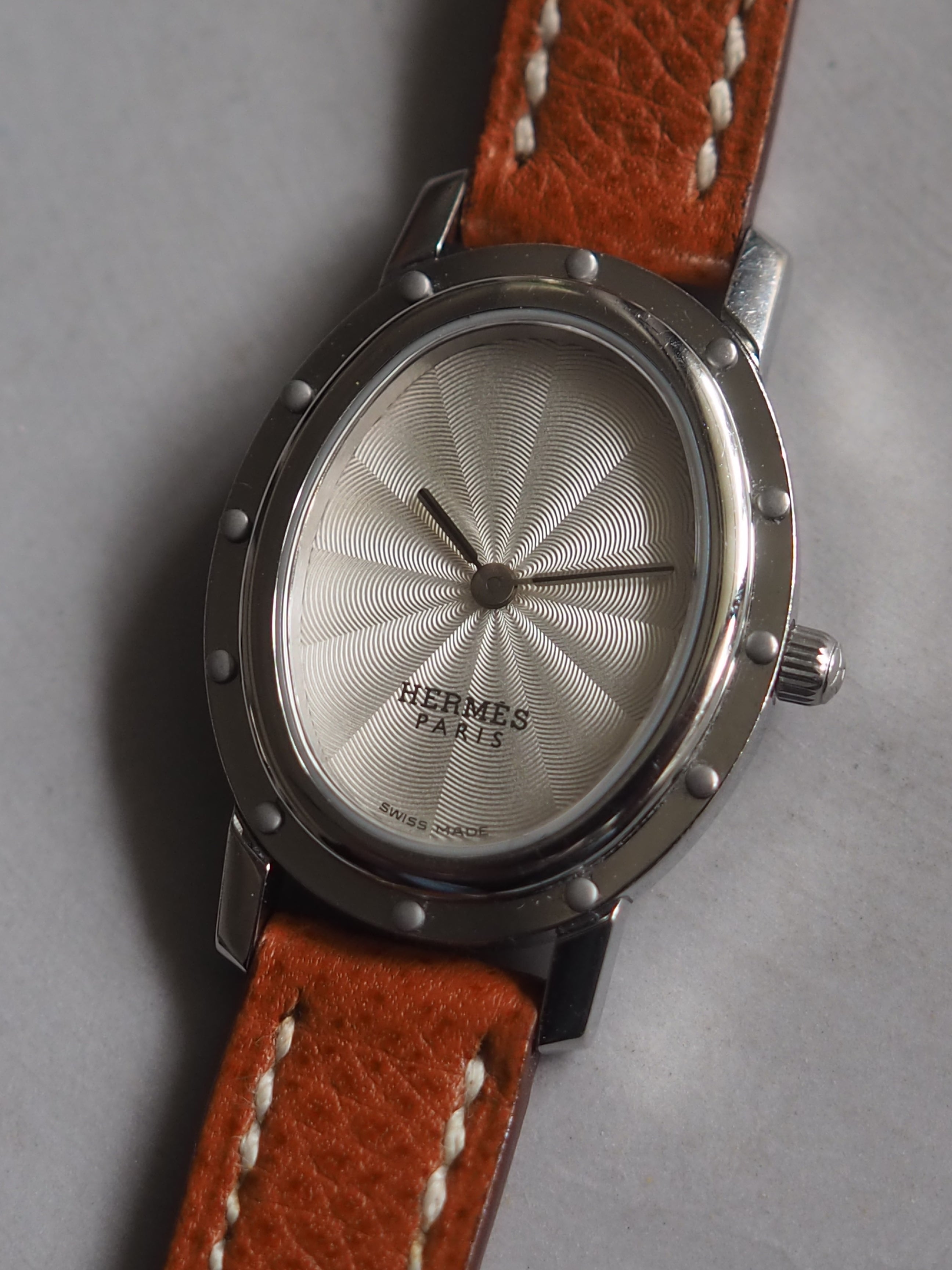 HERMÈS Clipper Oval Watch