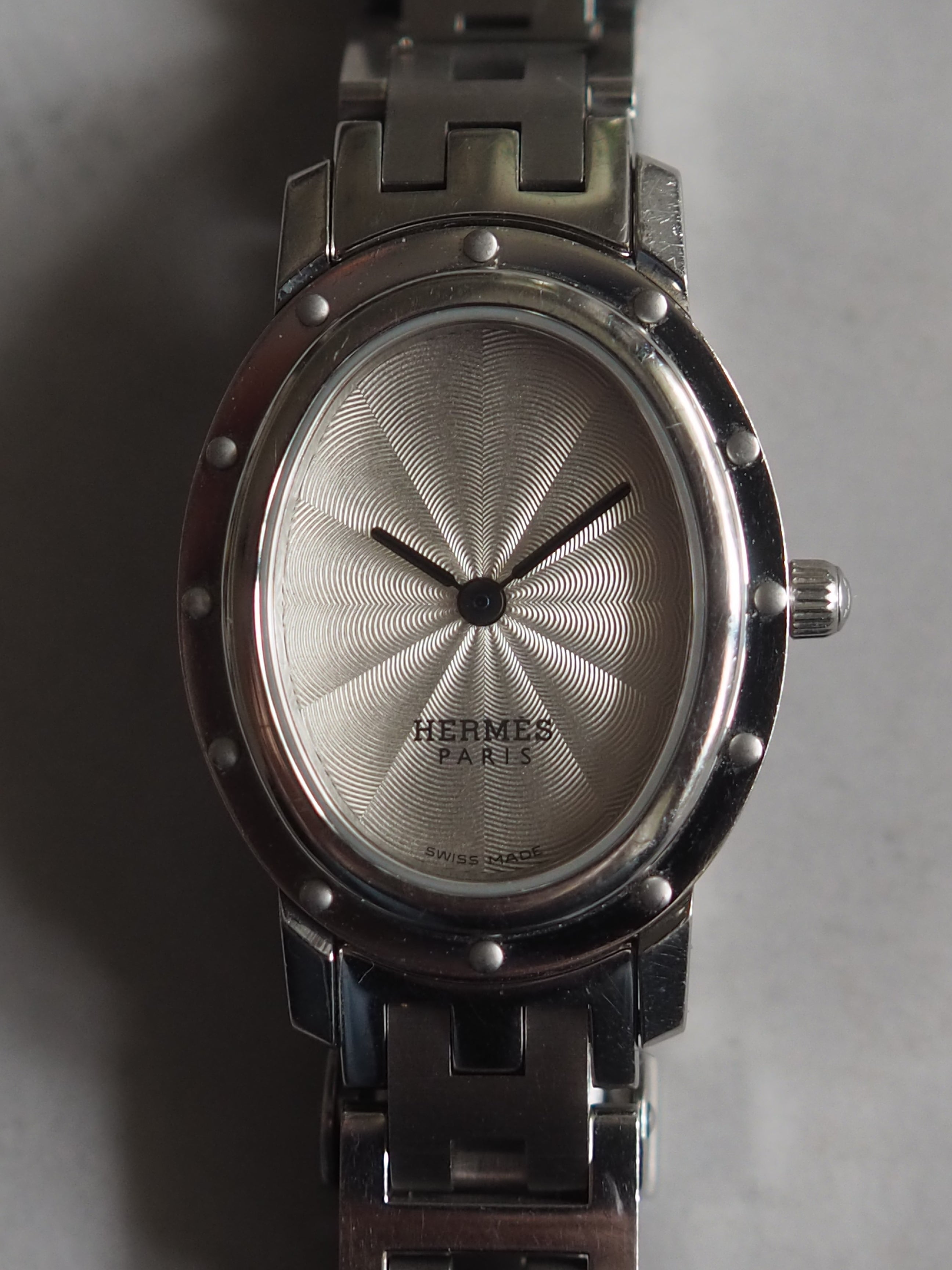 HERMÈS Clipper Oval Watch