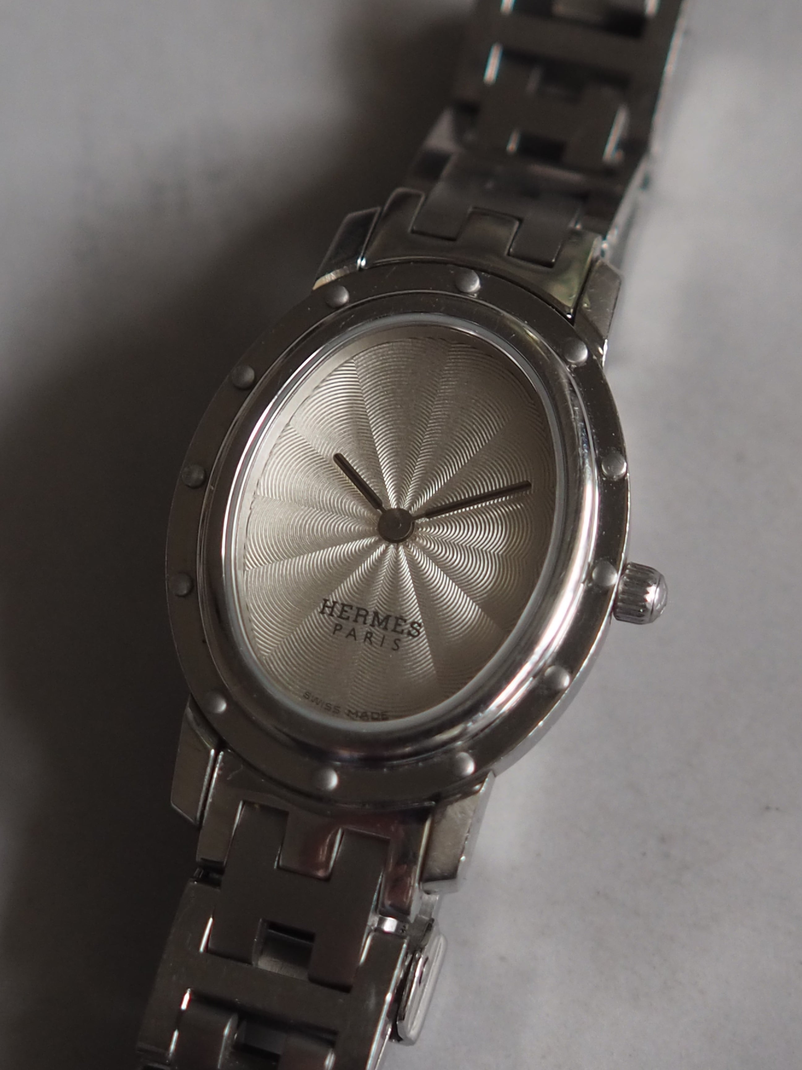 HERMÈS Clipper Oval Watch