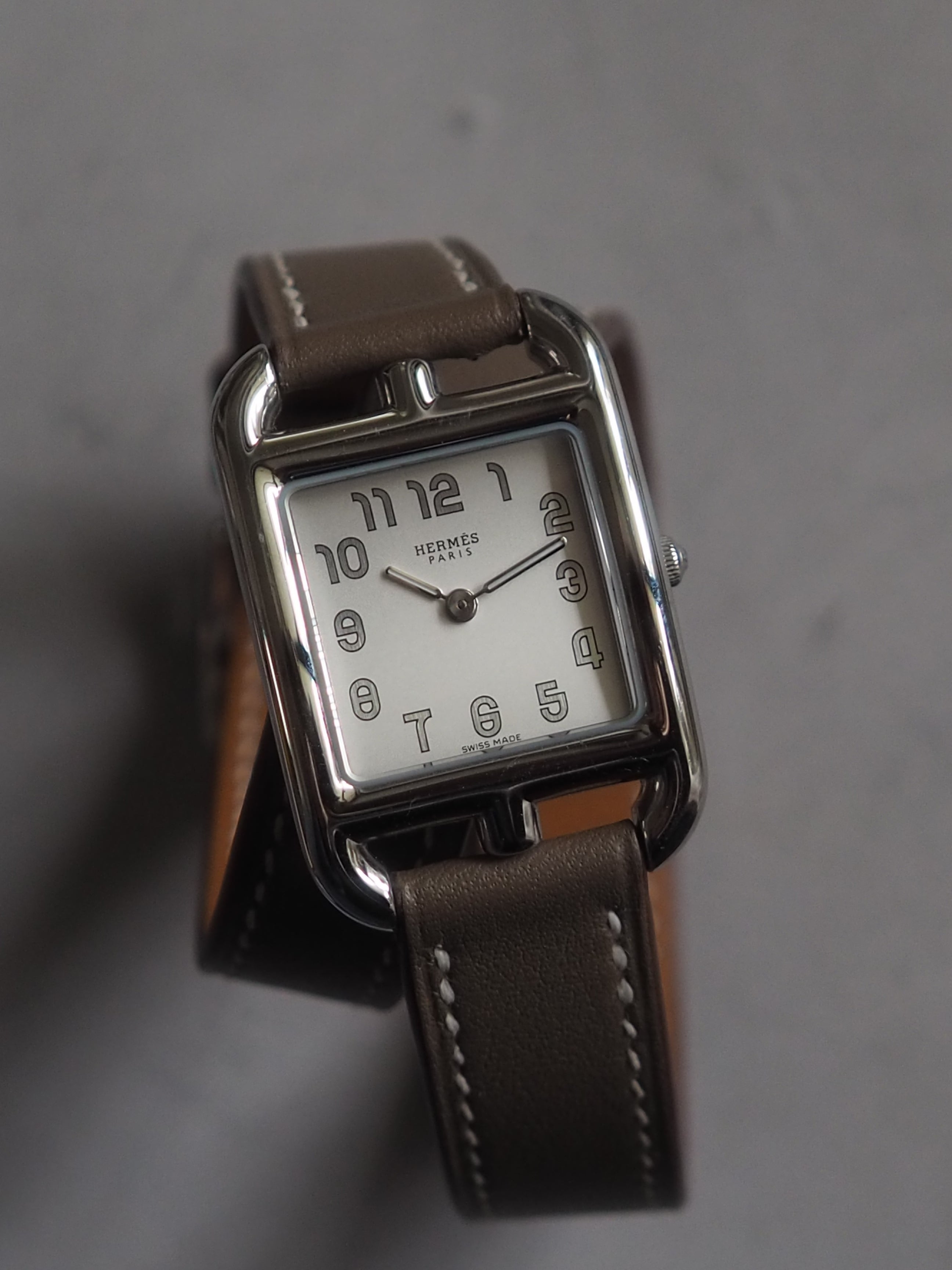 HERMES エルメス ケープコッド ドゥーブルトゥール ウォッチ 腕時計