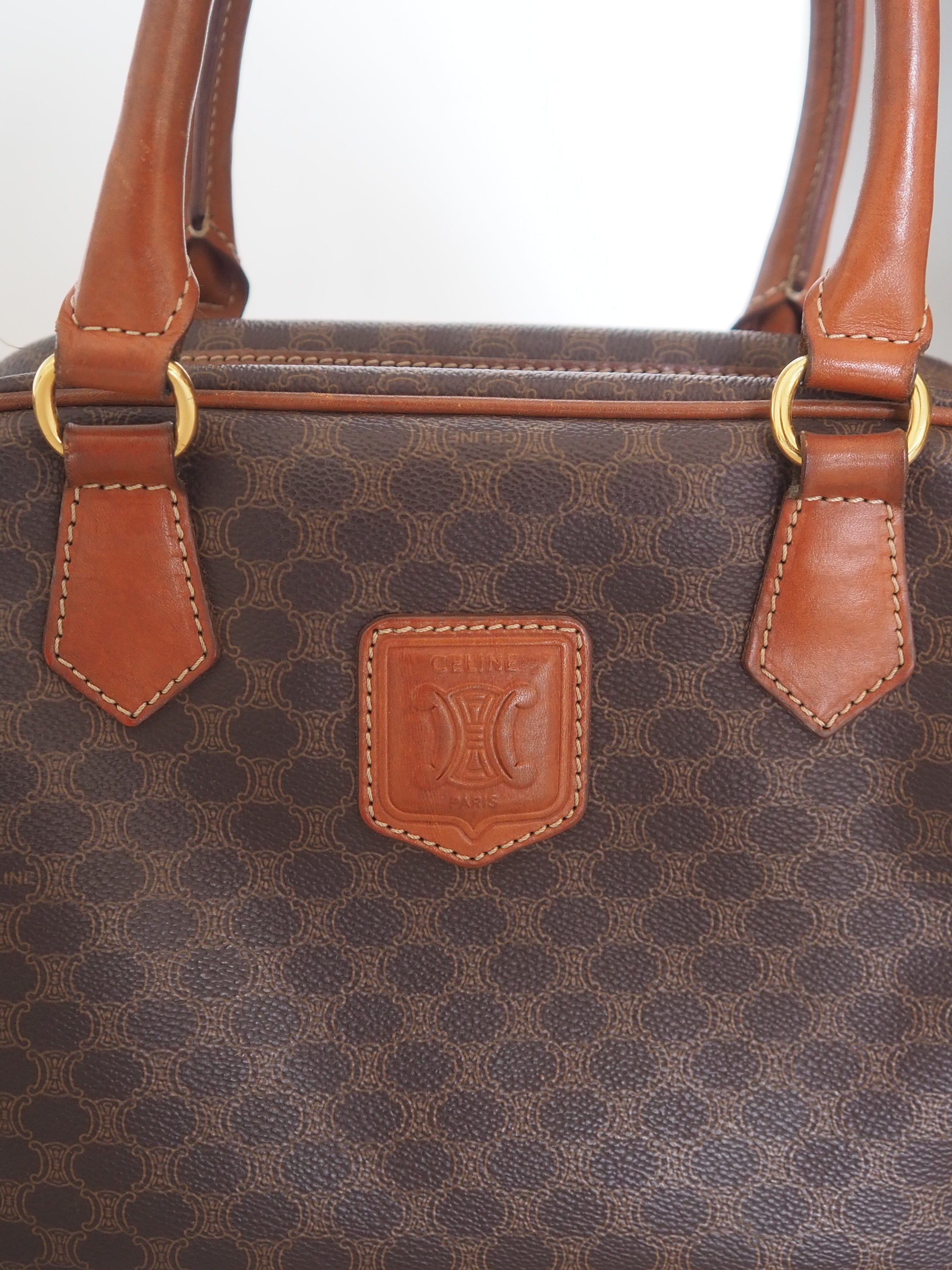 CELINE Macadam 2way Handbag