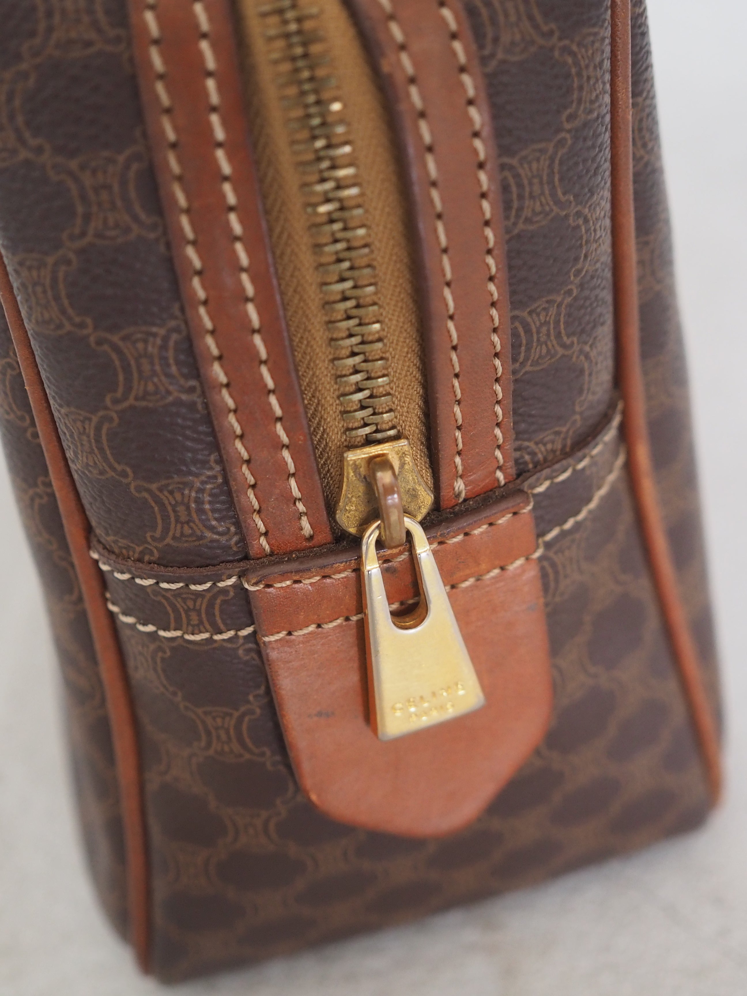 CELINE Macadam 2way Handbag