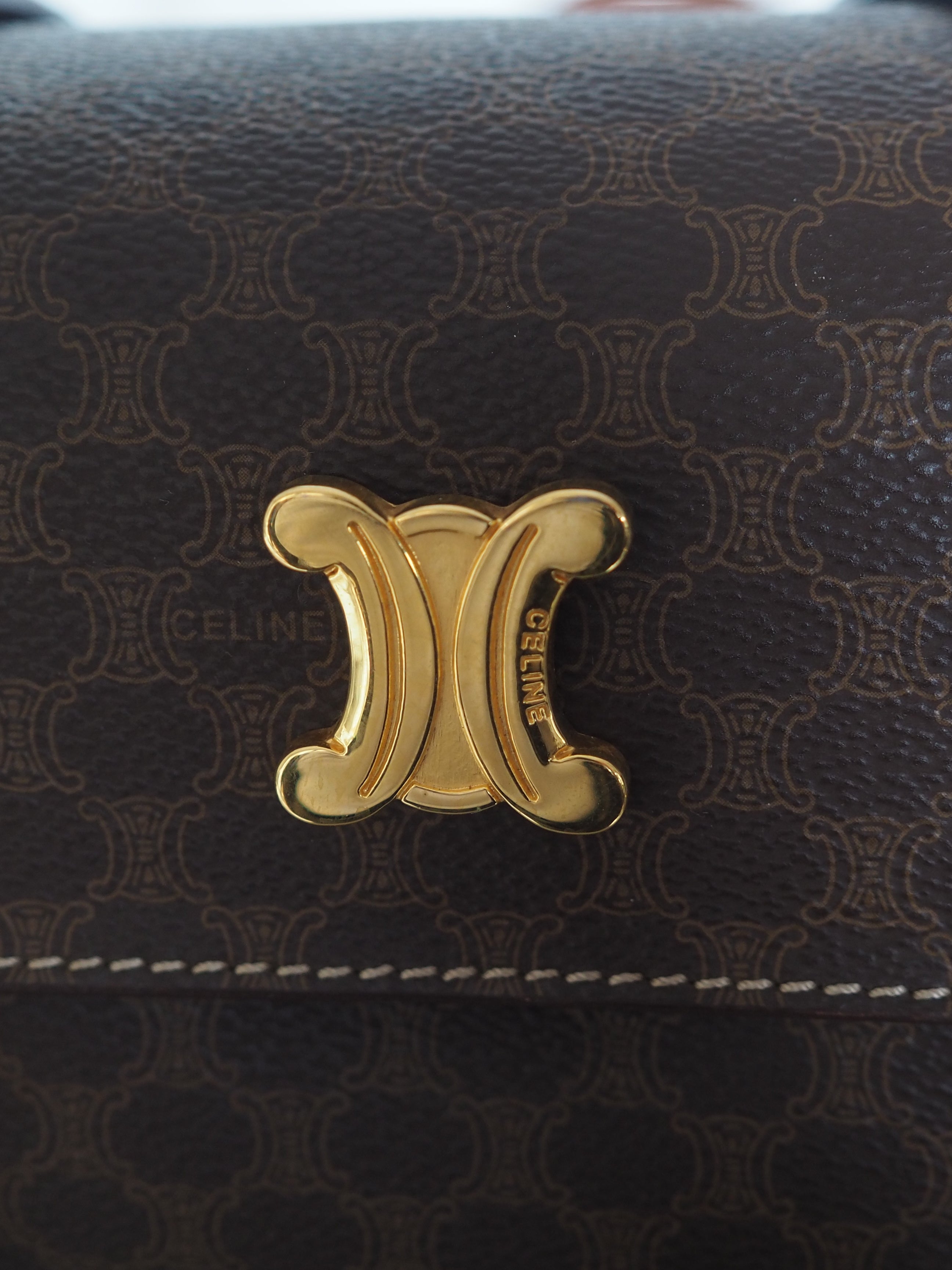 CELINE Macadam Handbag