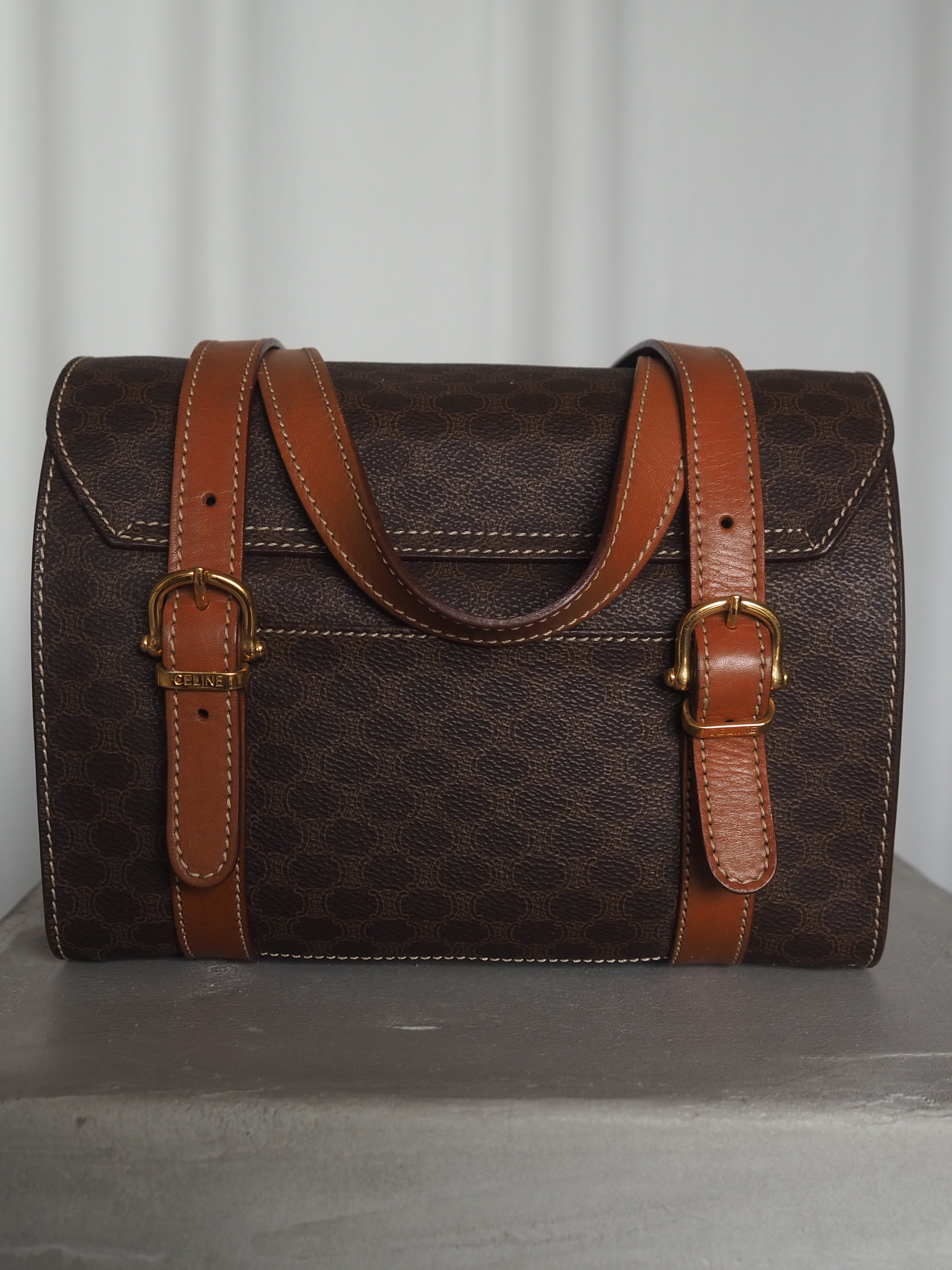 CELINE Macadam Handbag