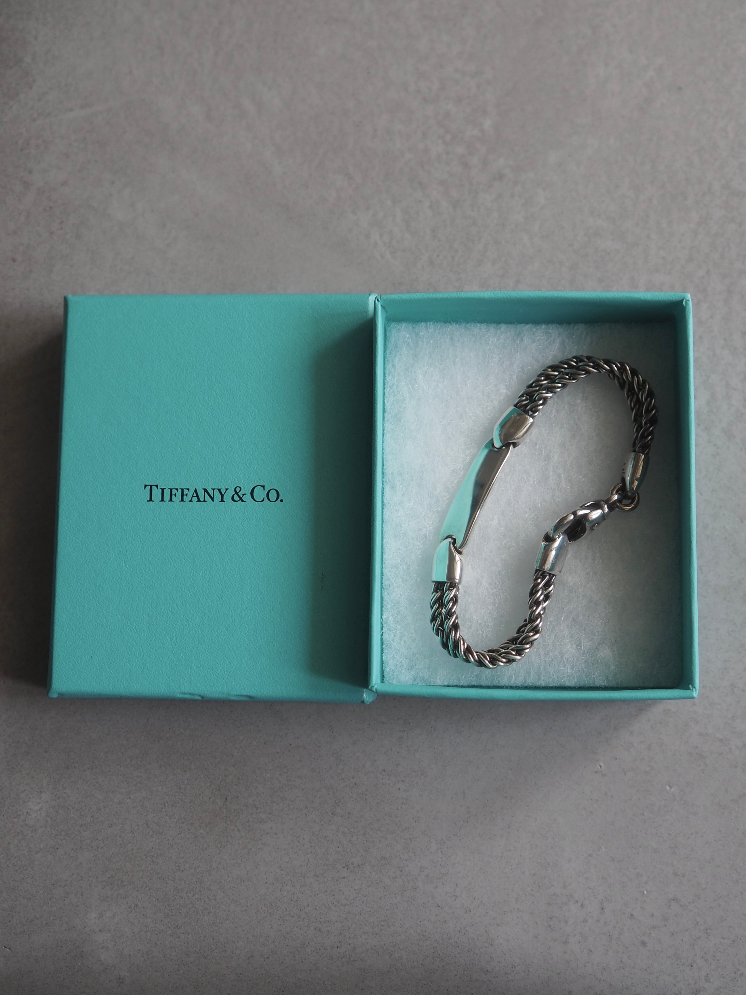 Tiffany & Co Double Rope ID Bracelet