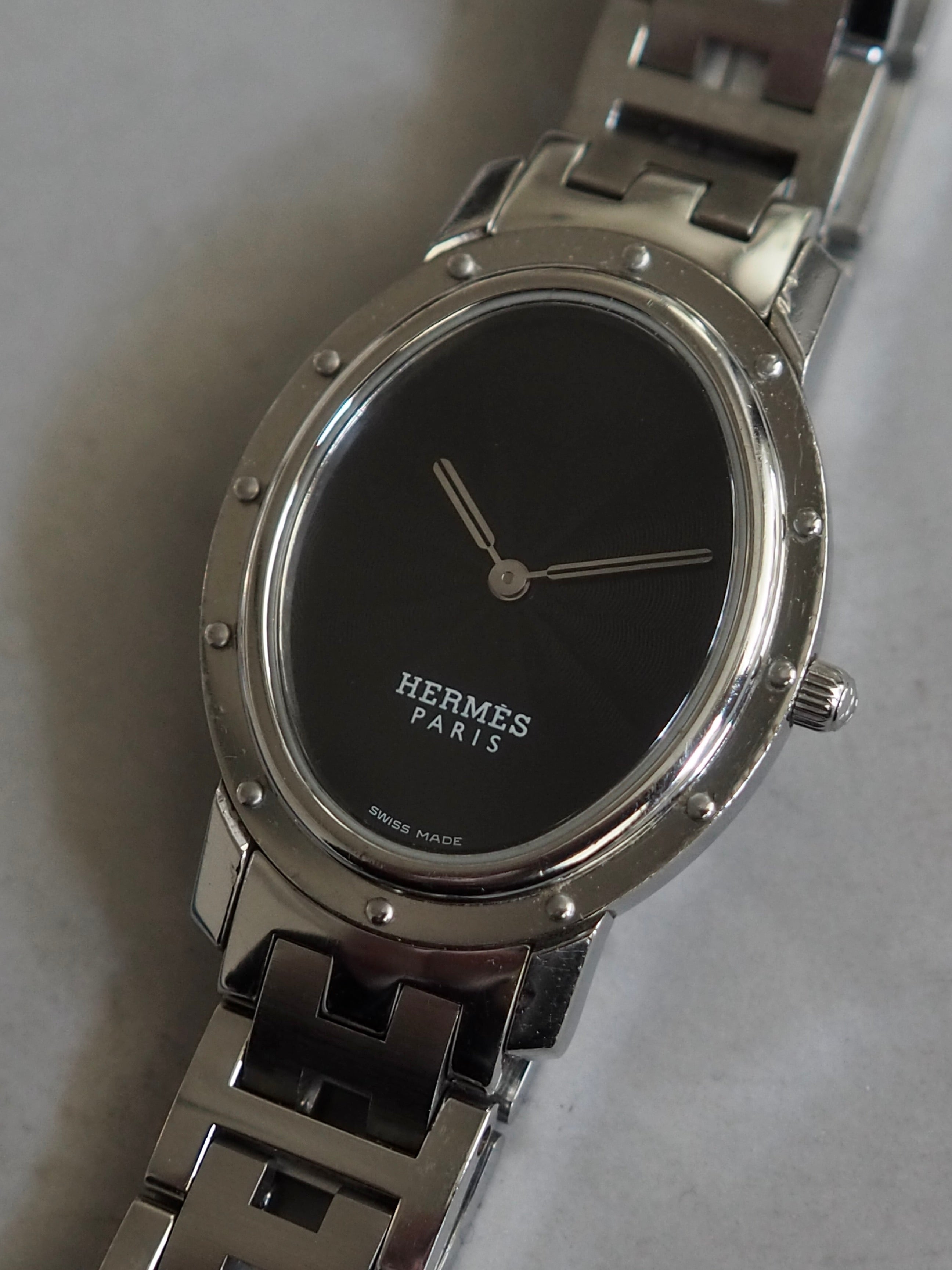 HERMÈS Clipper Oval Watch