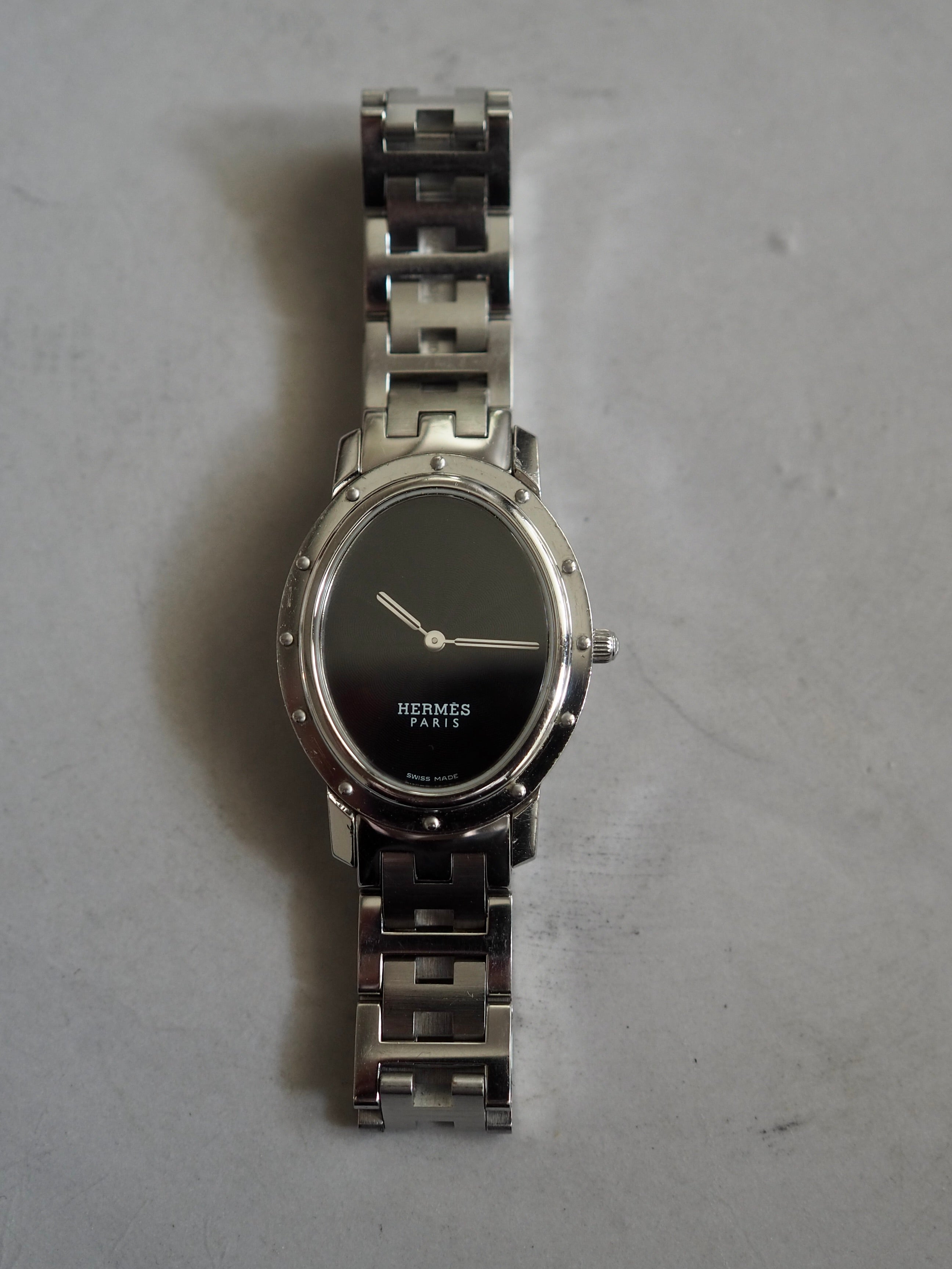 HERMÈS Clipper Oval Watch