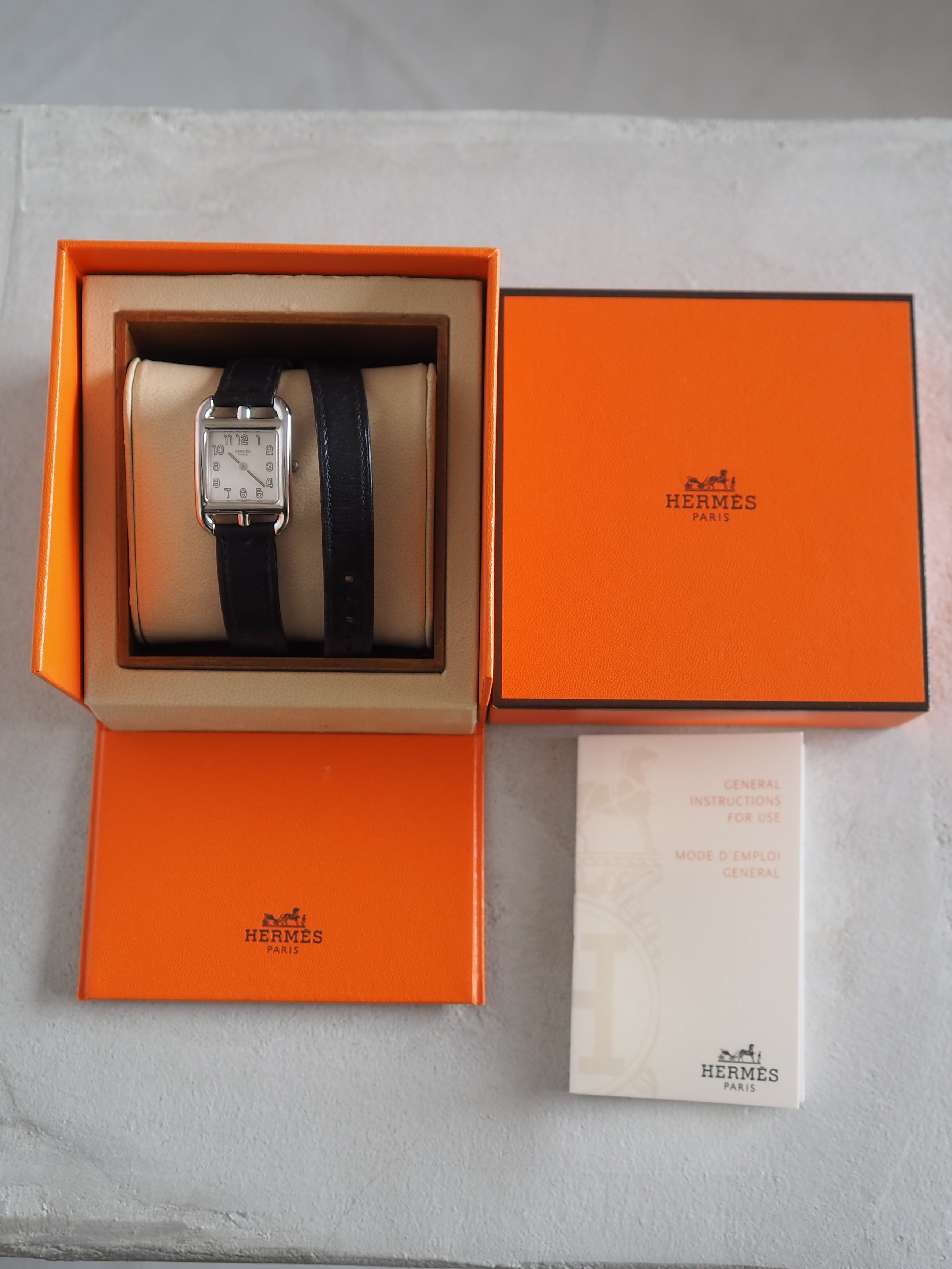 HERMES Cape Cod Watch Double Tour