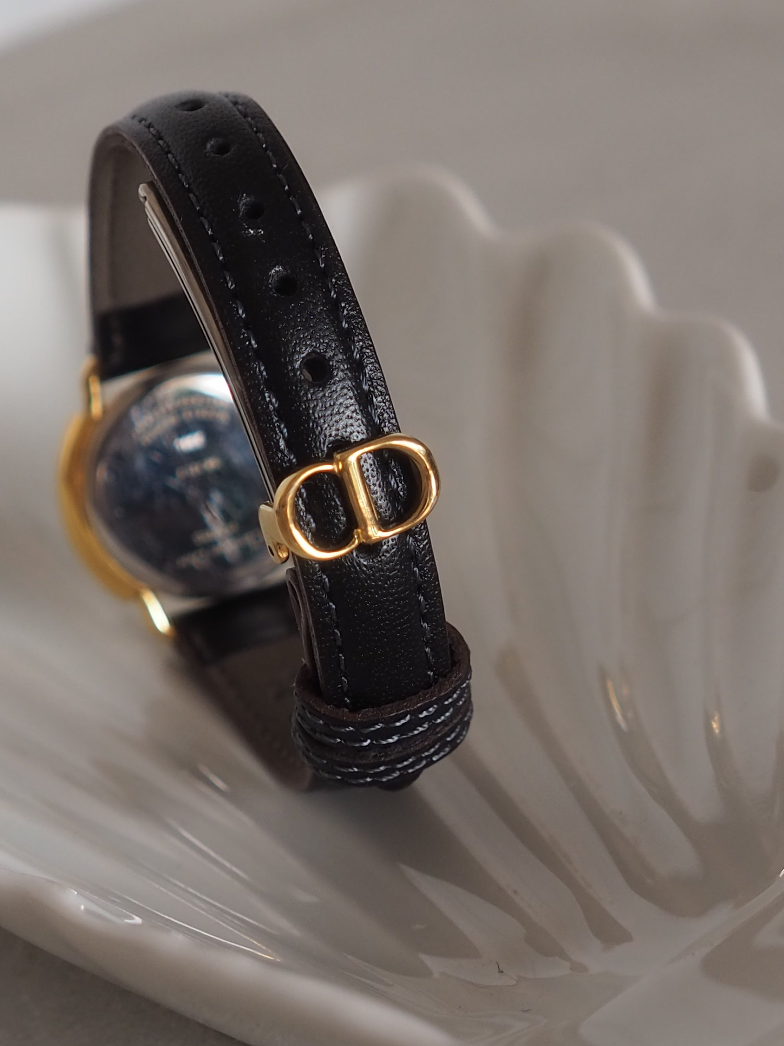 Christian Dior Round Shell Watch