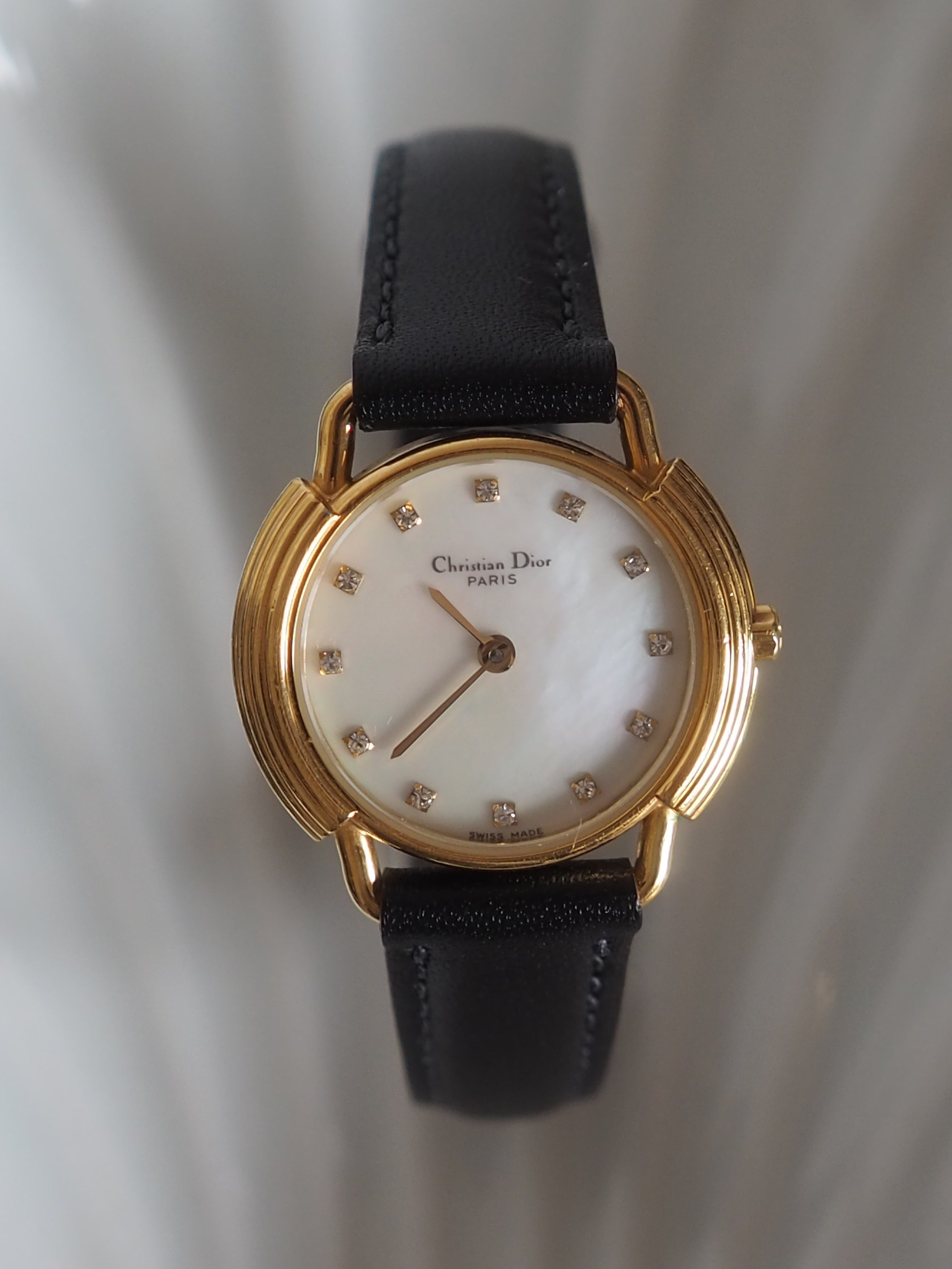 Christian Dior Round Shell Watch