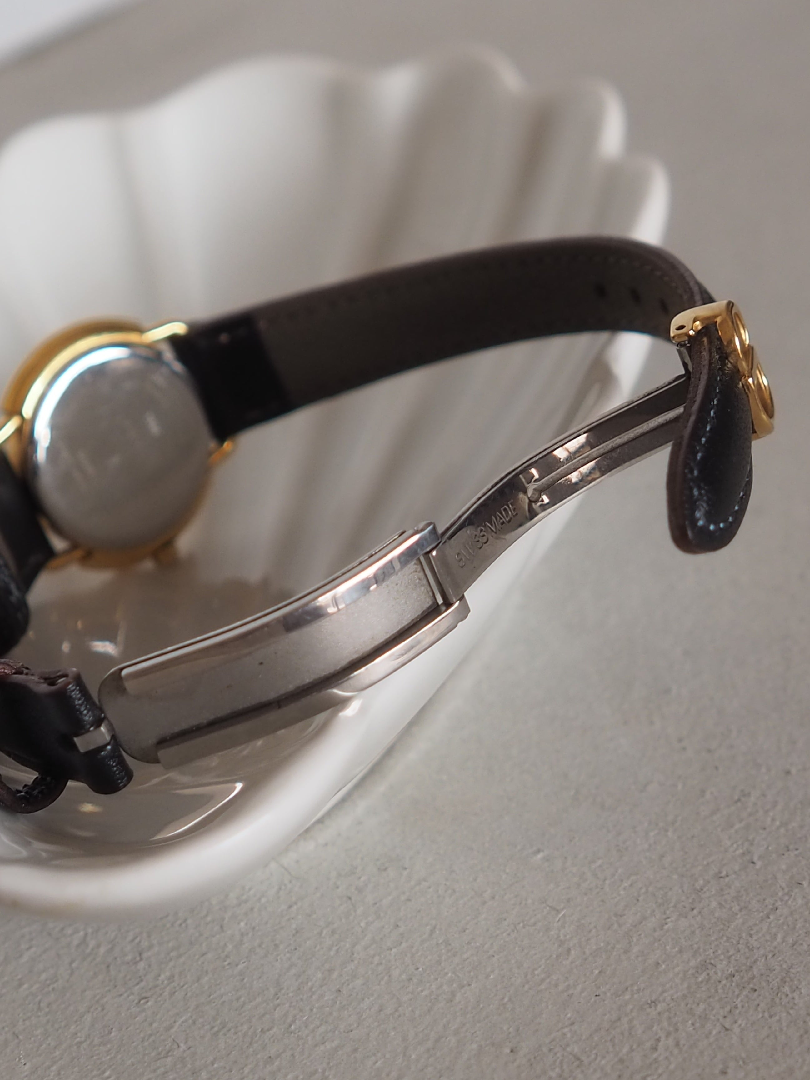 Christian Dior Round Shell Watch