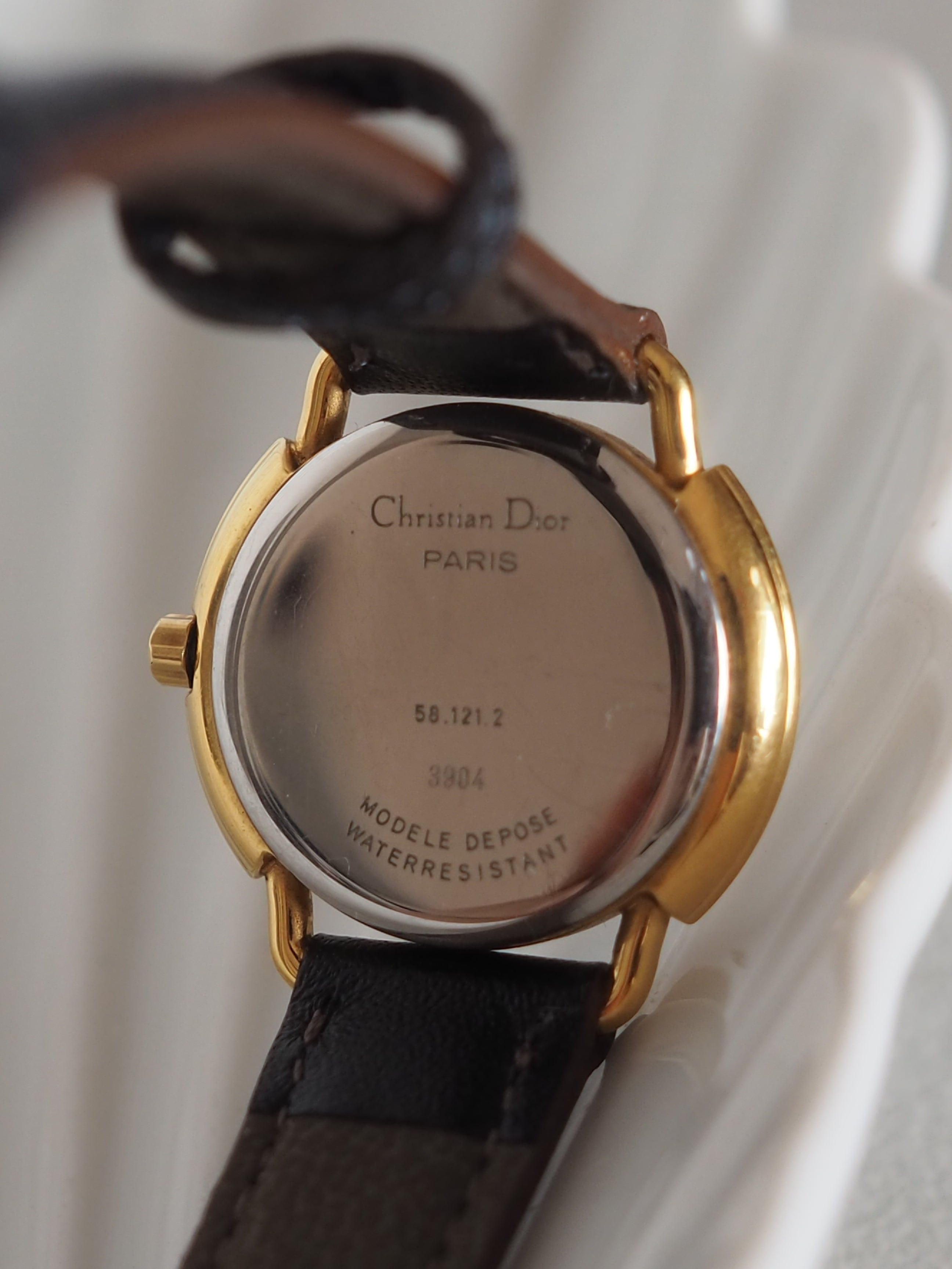 Christian Dior Round Shell Watch