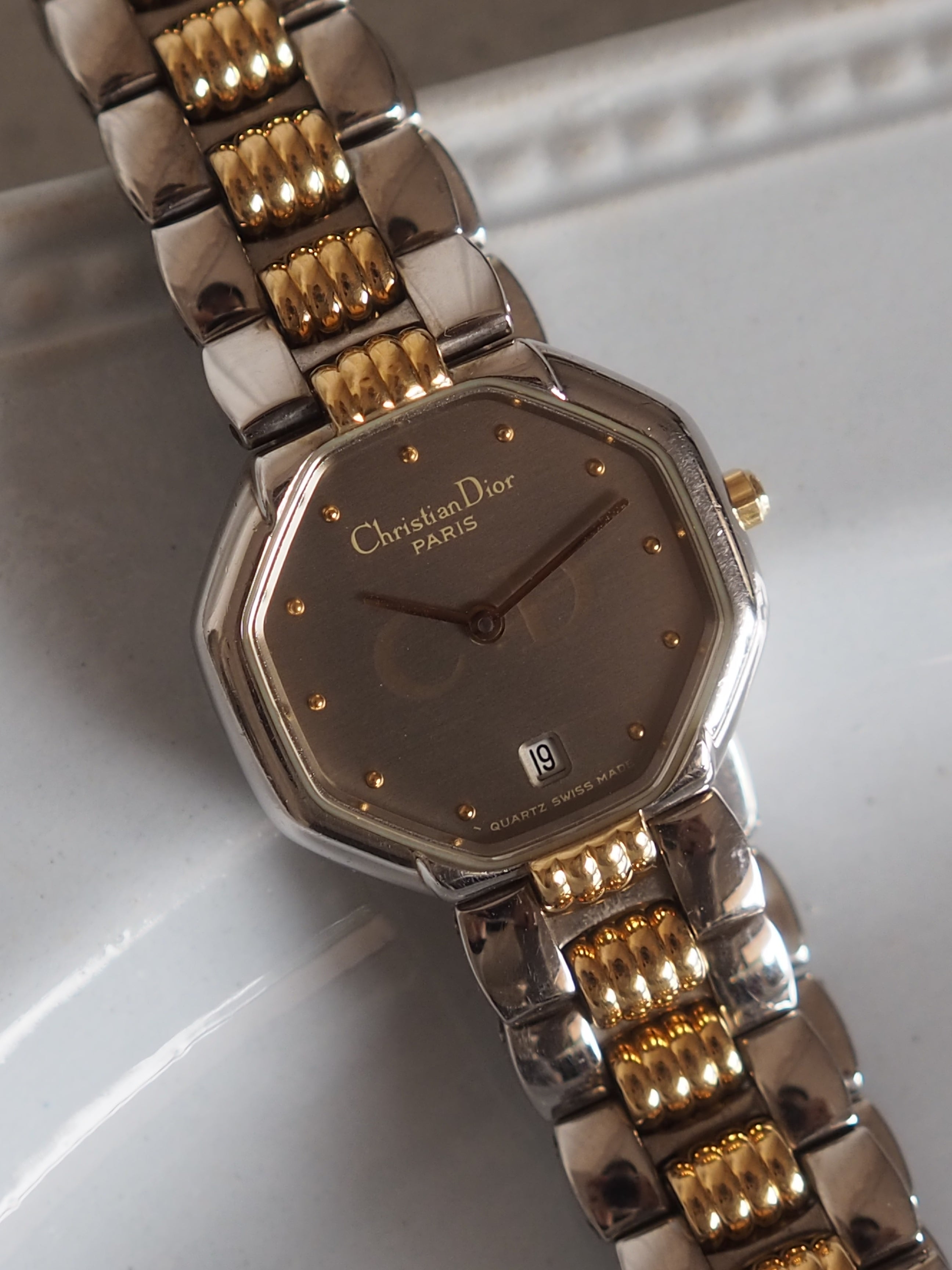 Christian Dior Octagon Watch