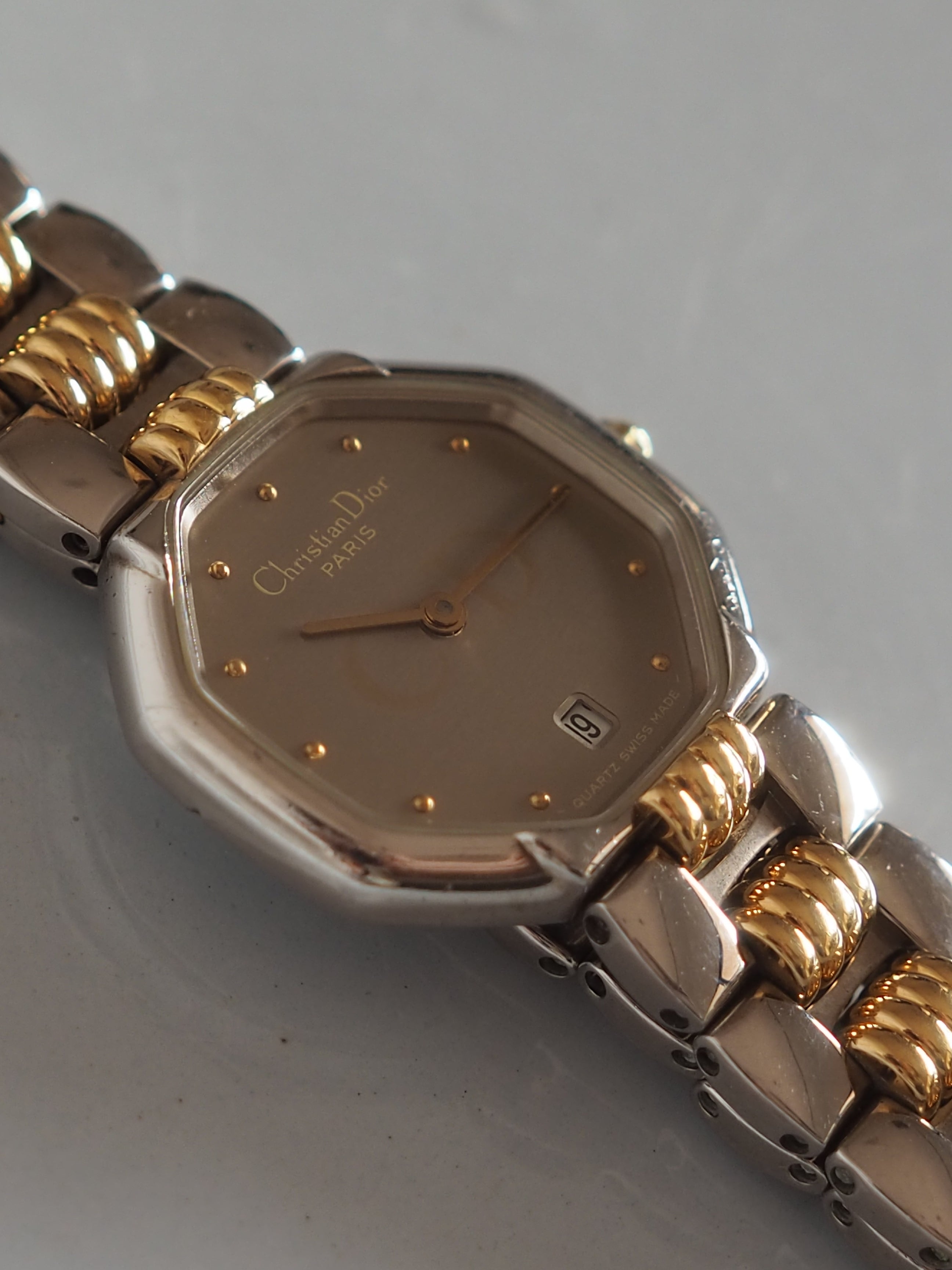 Christian Dior Octagon Watch