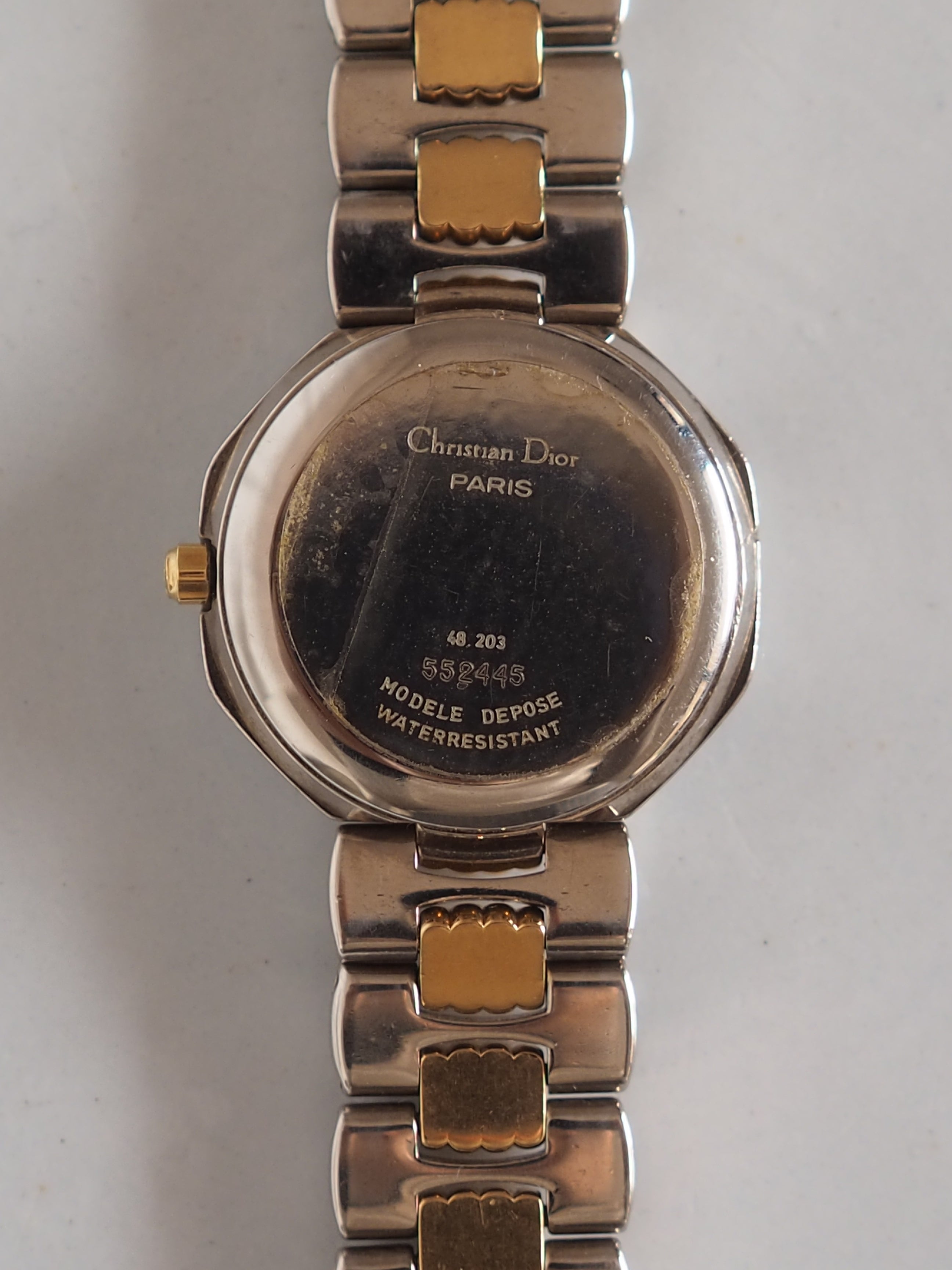 Christian Dior Octagon Watch