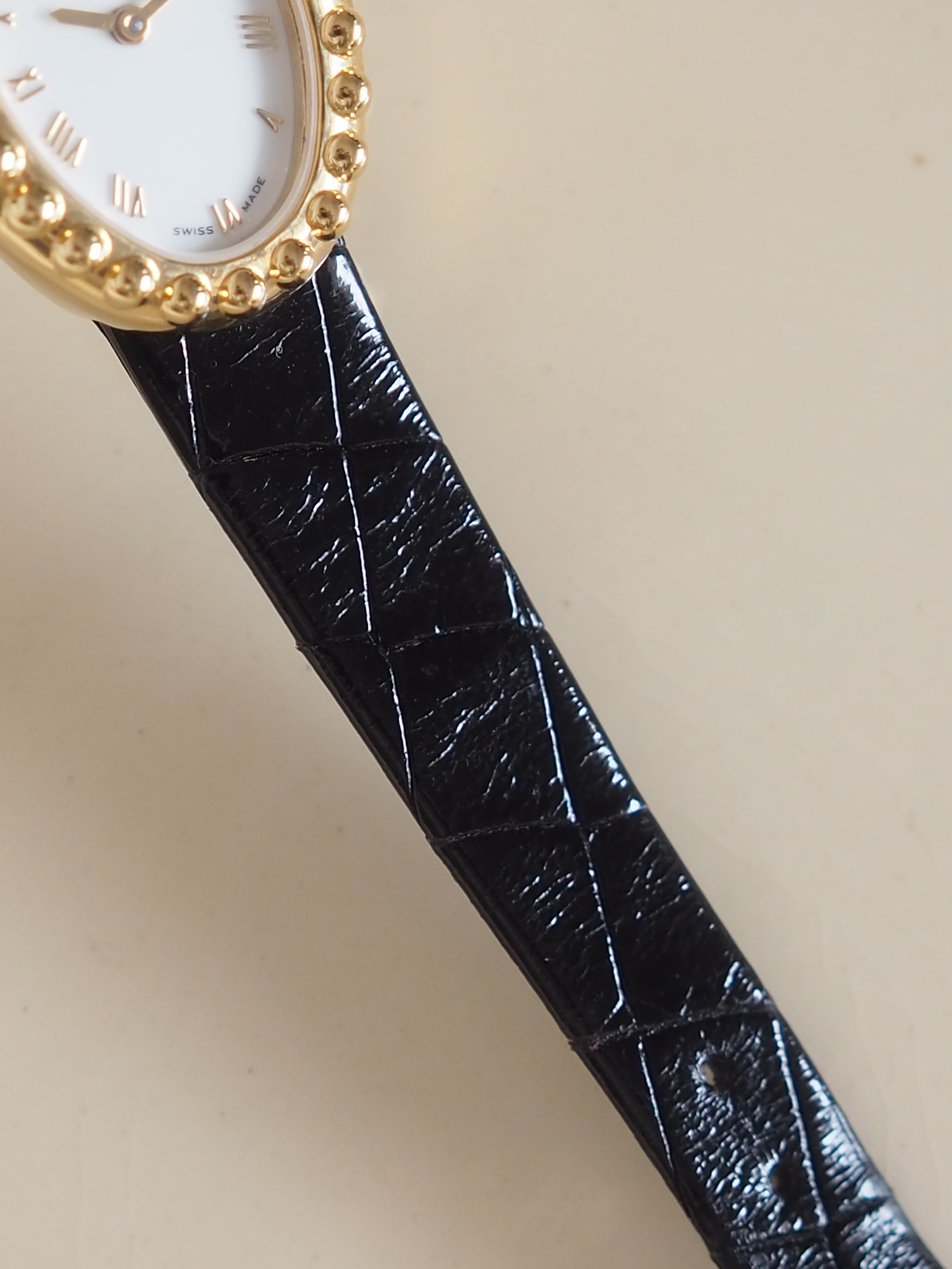 Christian Dior Round Logos Watch