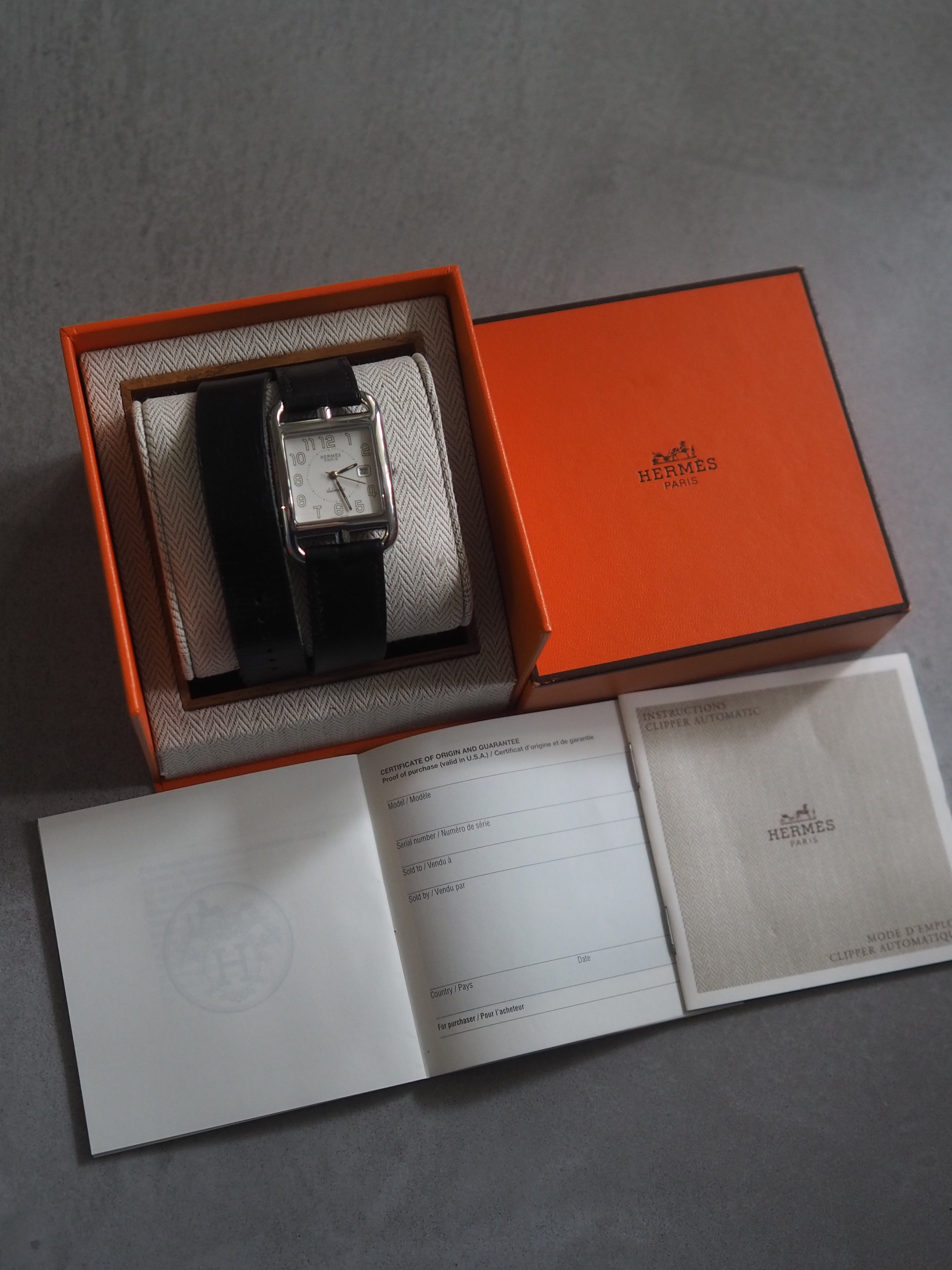 HERMÈS Cape Cod Double Tour Watch