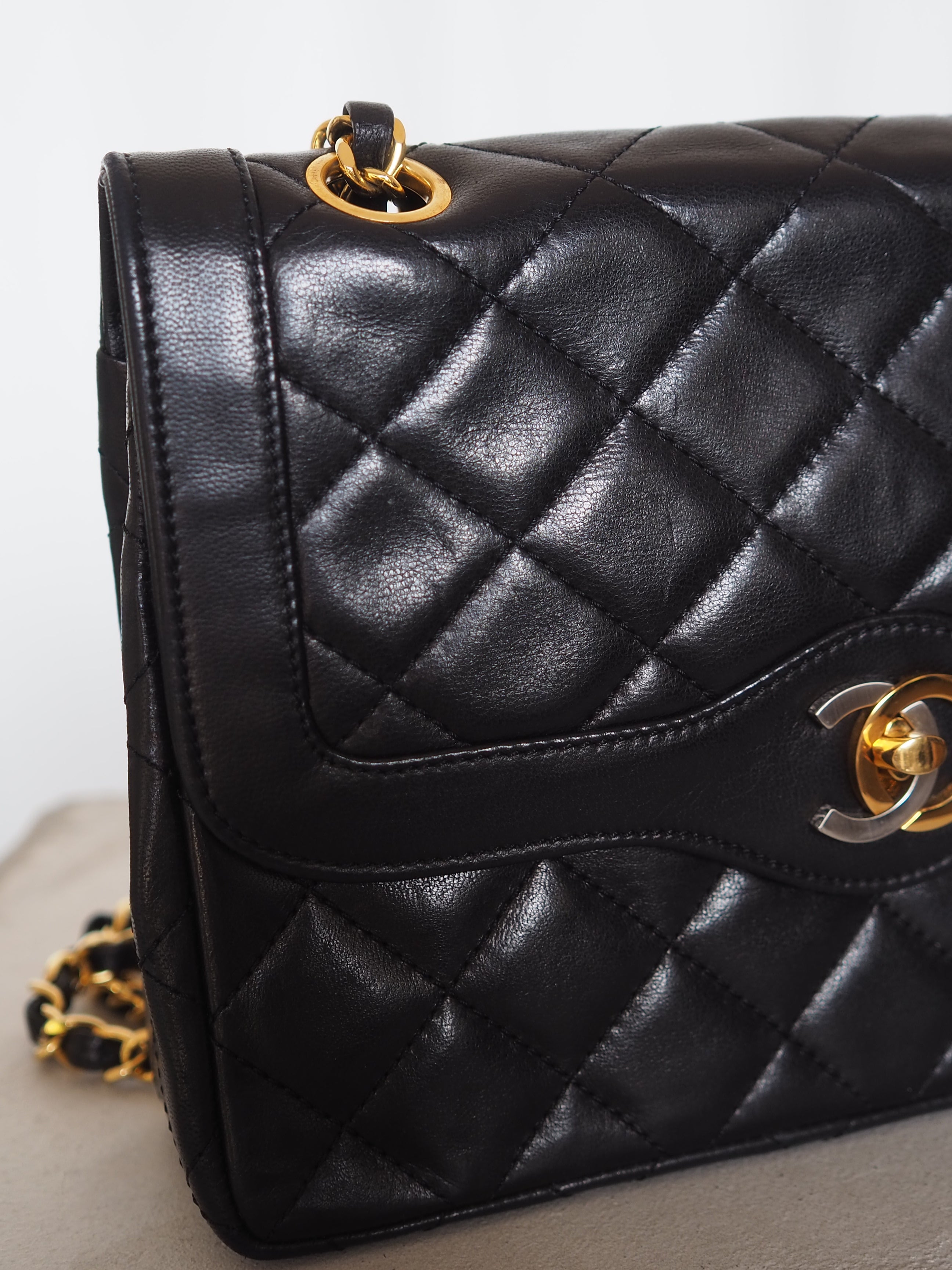 CHANEL Matelasse Chain Shoulder Bag Paris limited