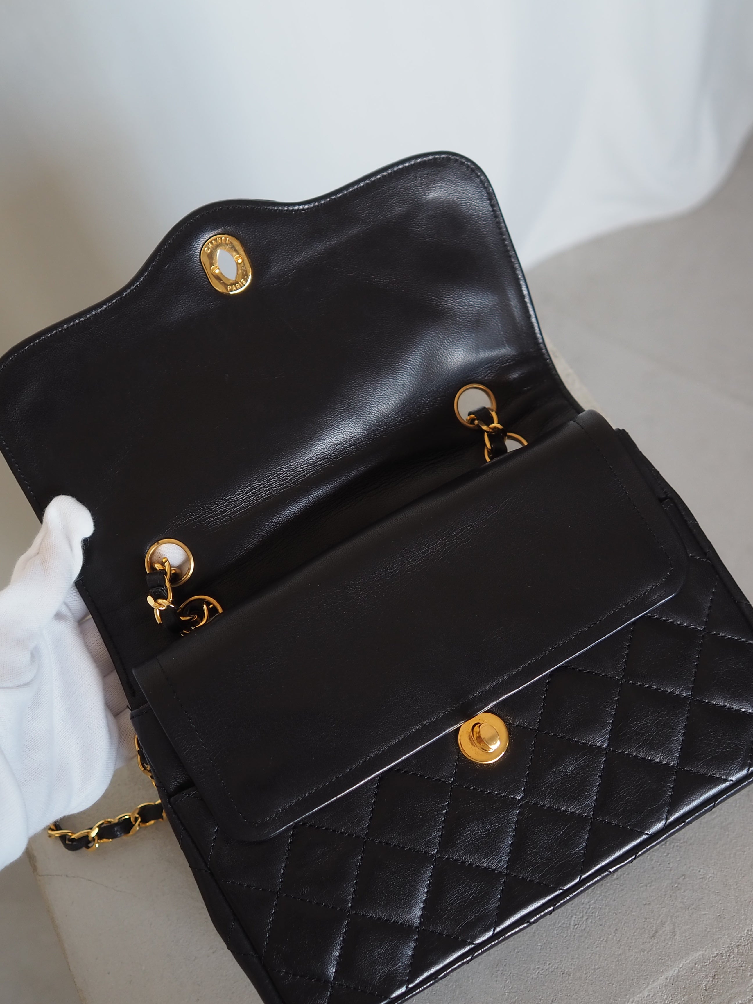 CHANEL Matelasse Chain Shoulder Bag Paris limited