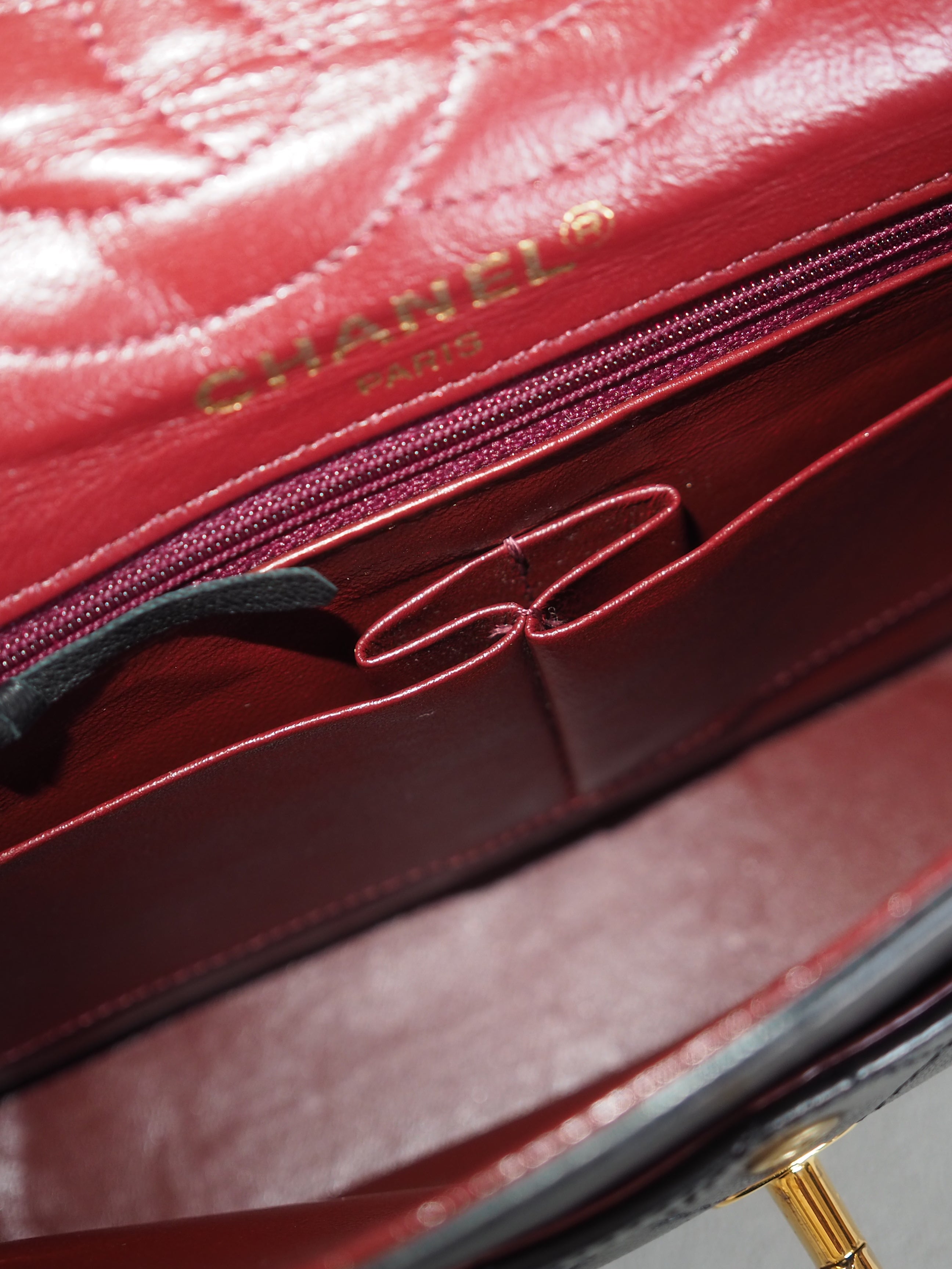 CHANEL Matelasse Chain Shoulder Bag Paris limited