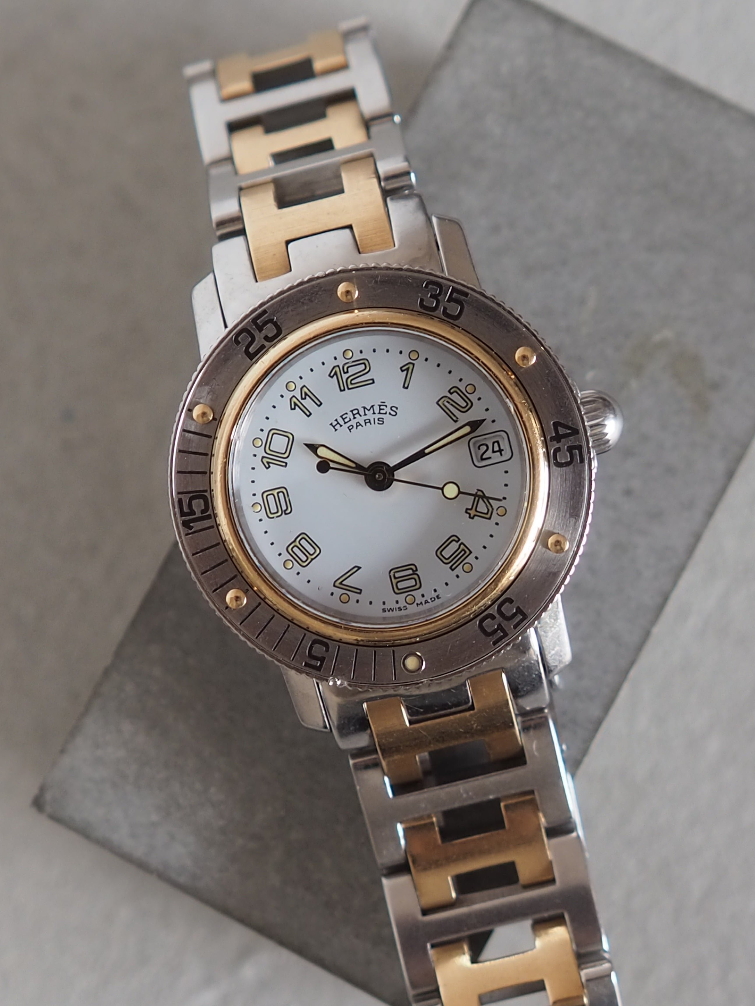 HERMES Clipper Diver Watch