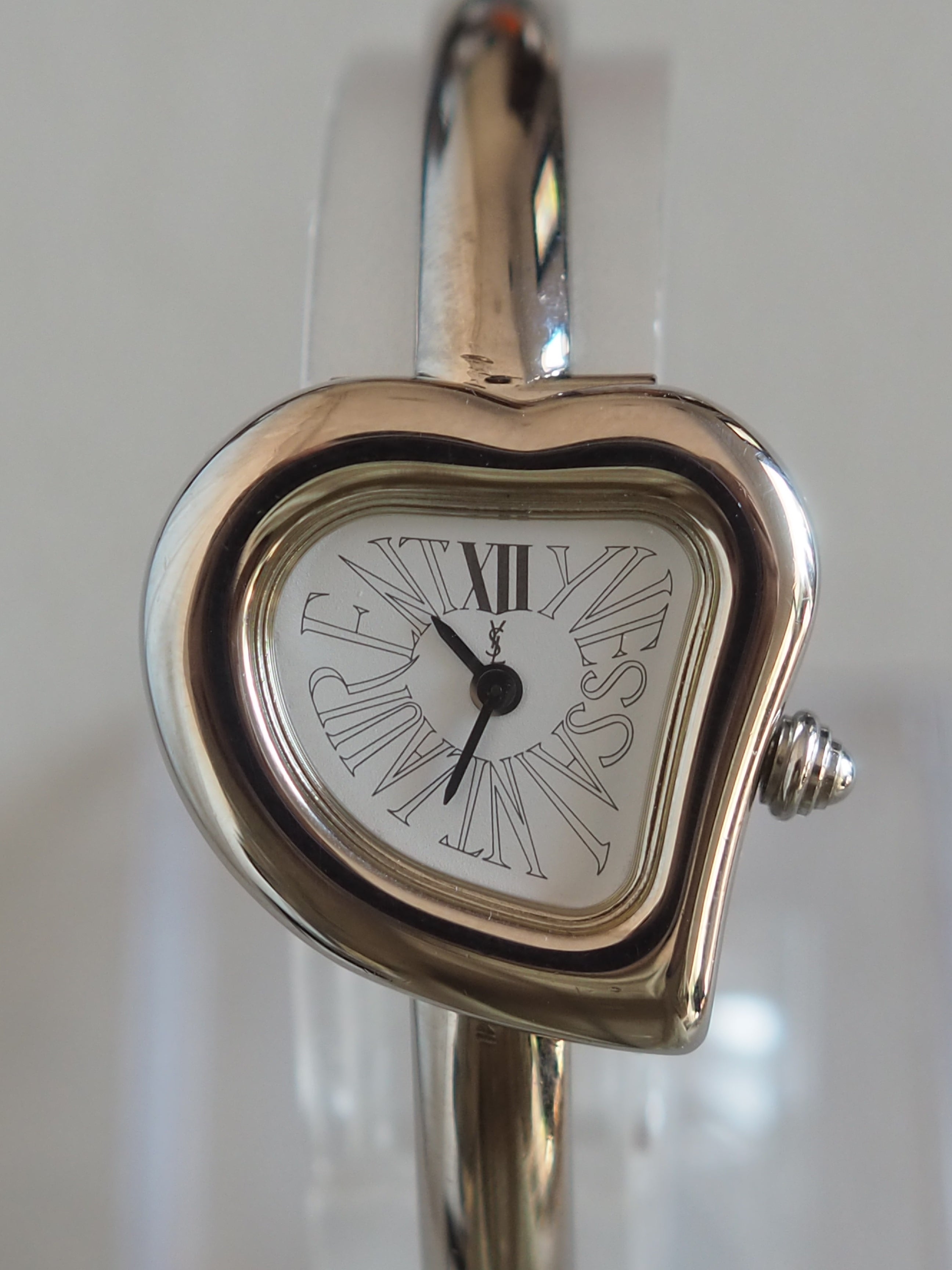 Yves Saint Laurent YSL Heart Bangle Watch