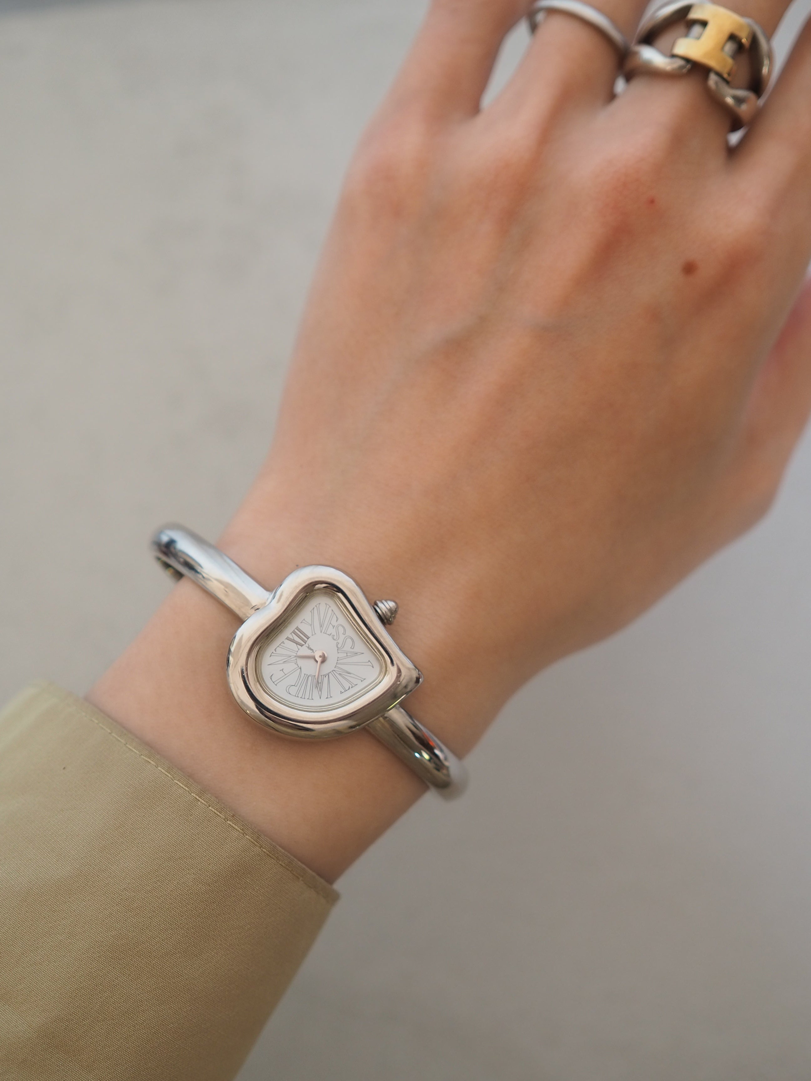 Yves Saint Laurent YSL Heart Bangle Watch