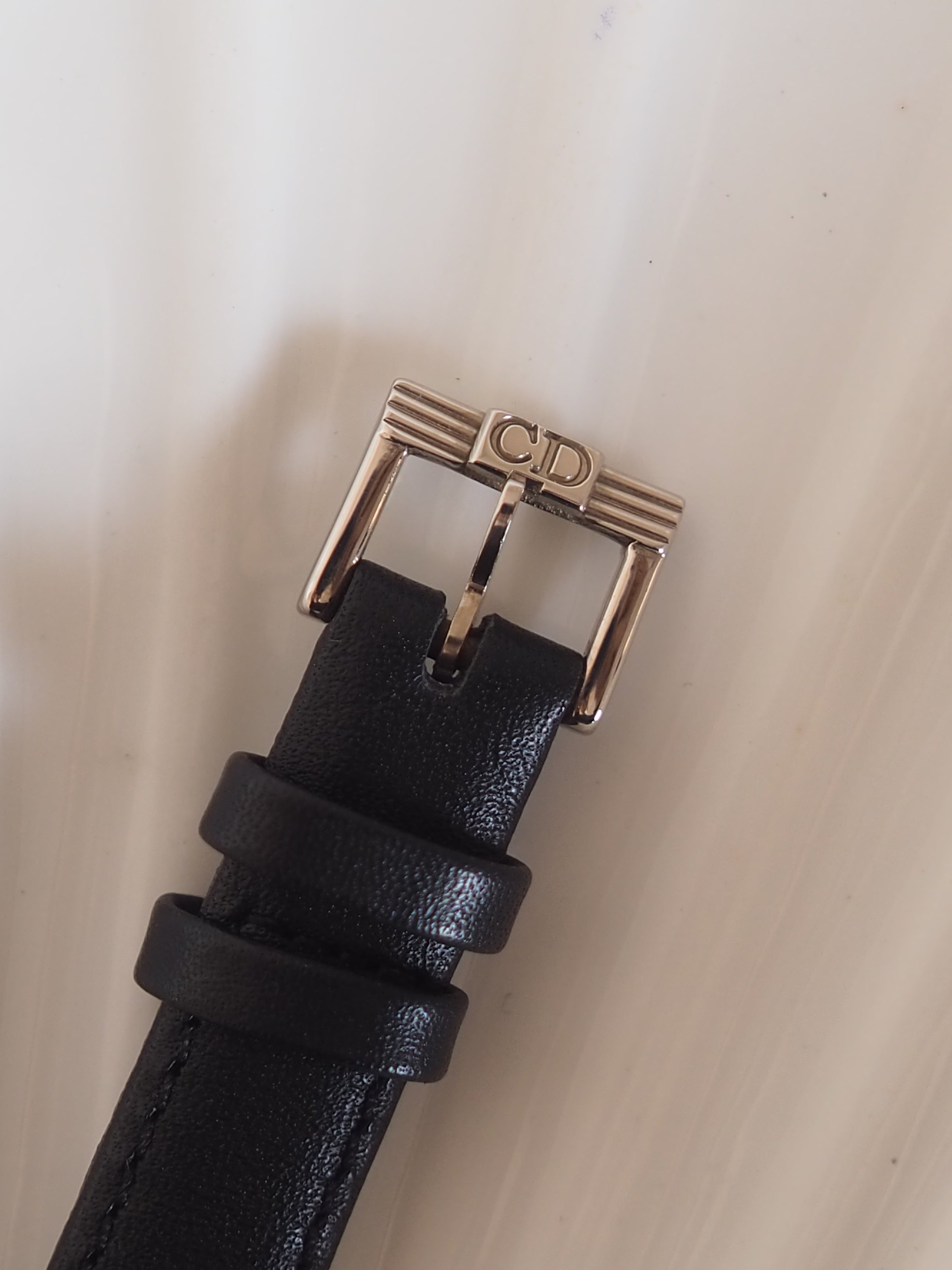 Christian Dior Round Logos Watch