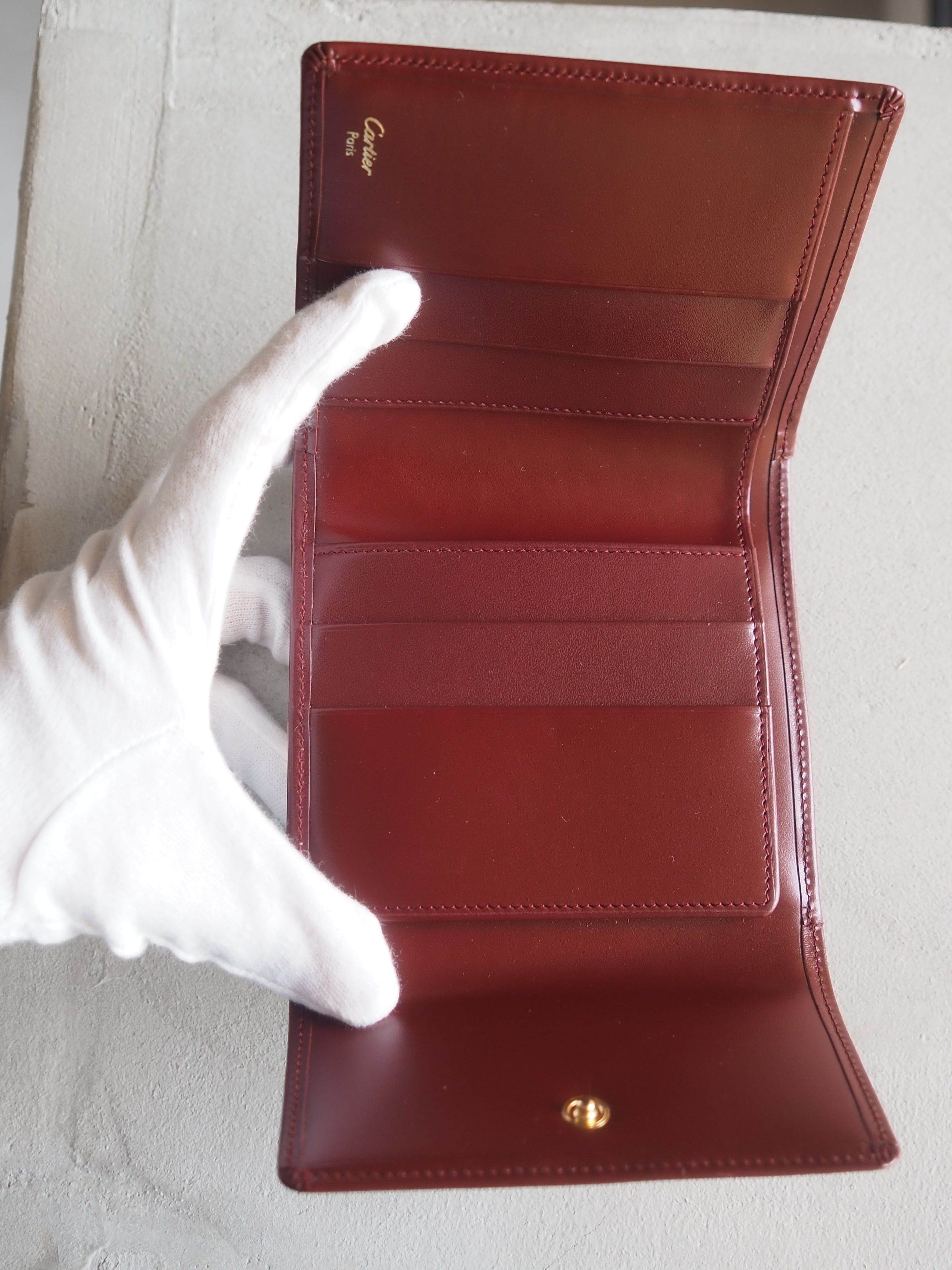 Cartier Must-Line Compact Wallet