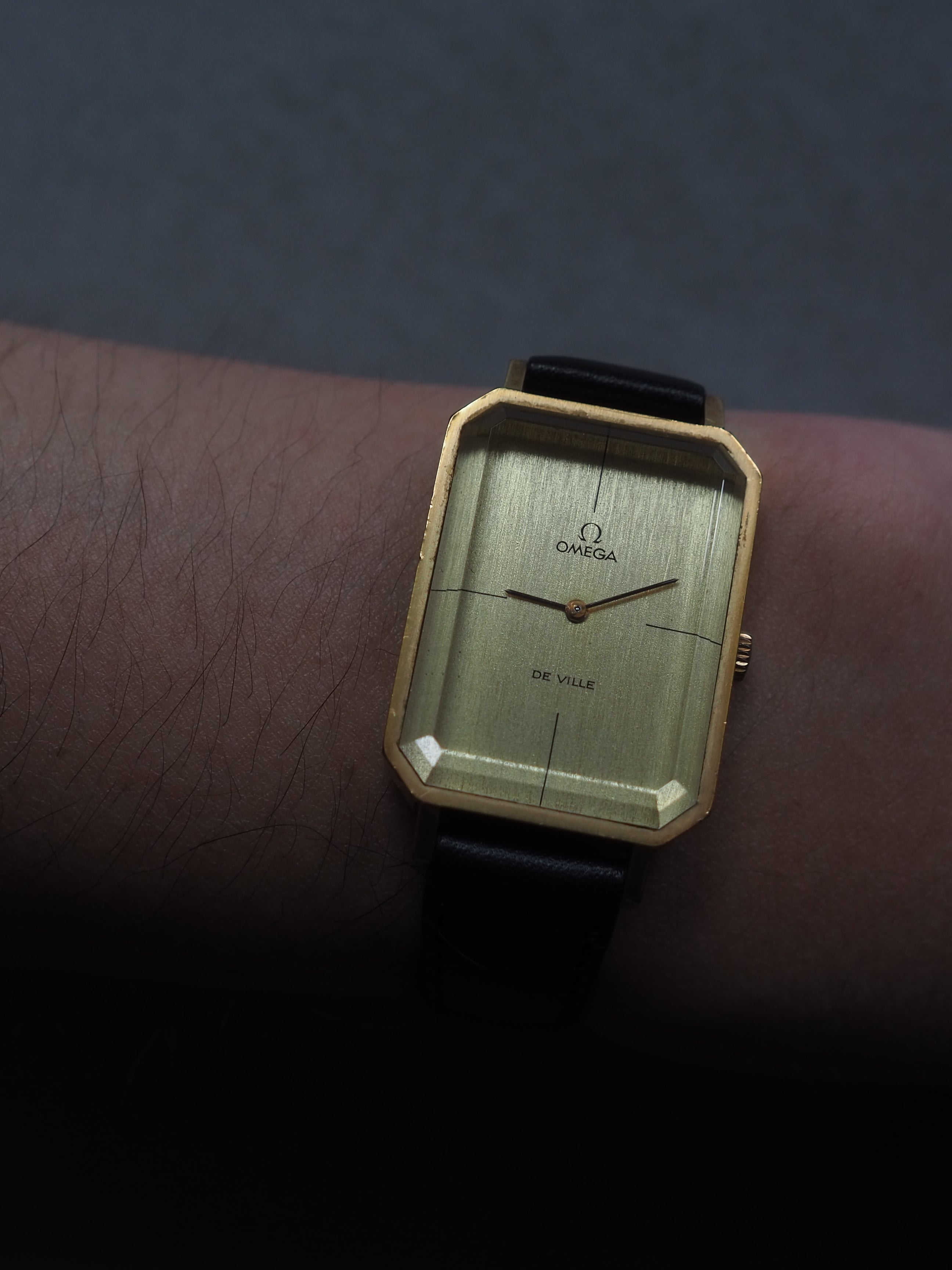 OMEGA DE VILLE Emerald Watch by Andrew Grima