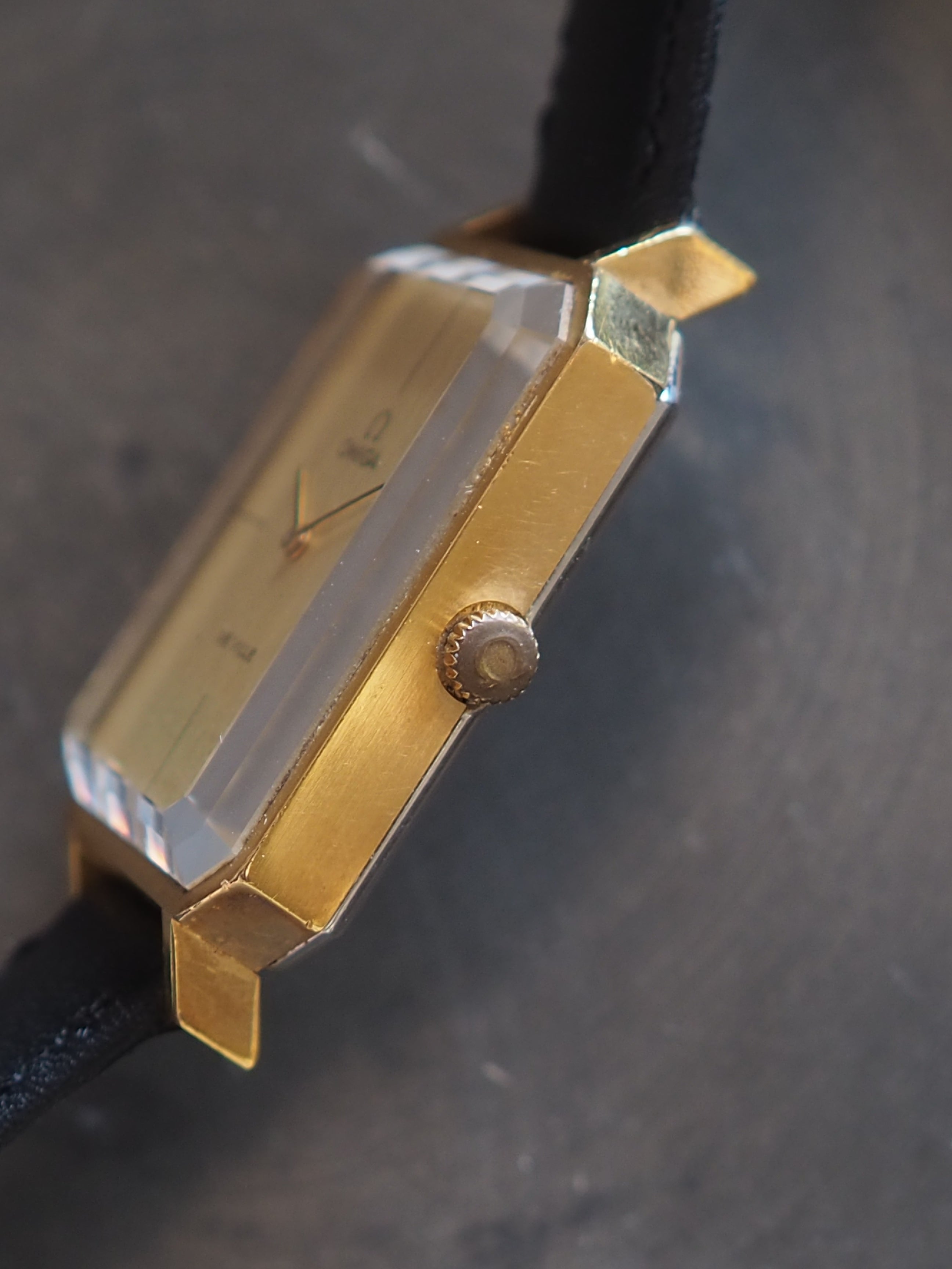 OMEGA DE VILLE Emerald Watch by Andrew Grima