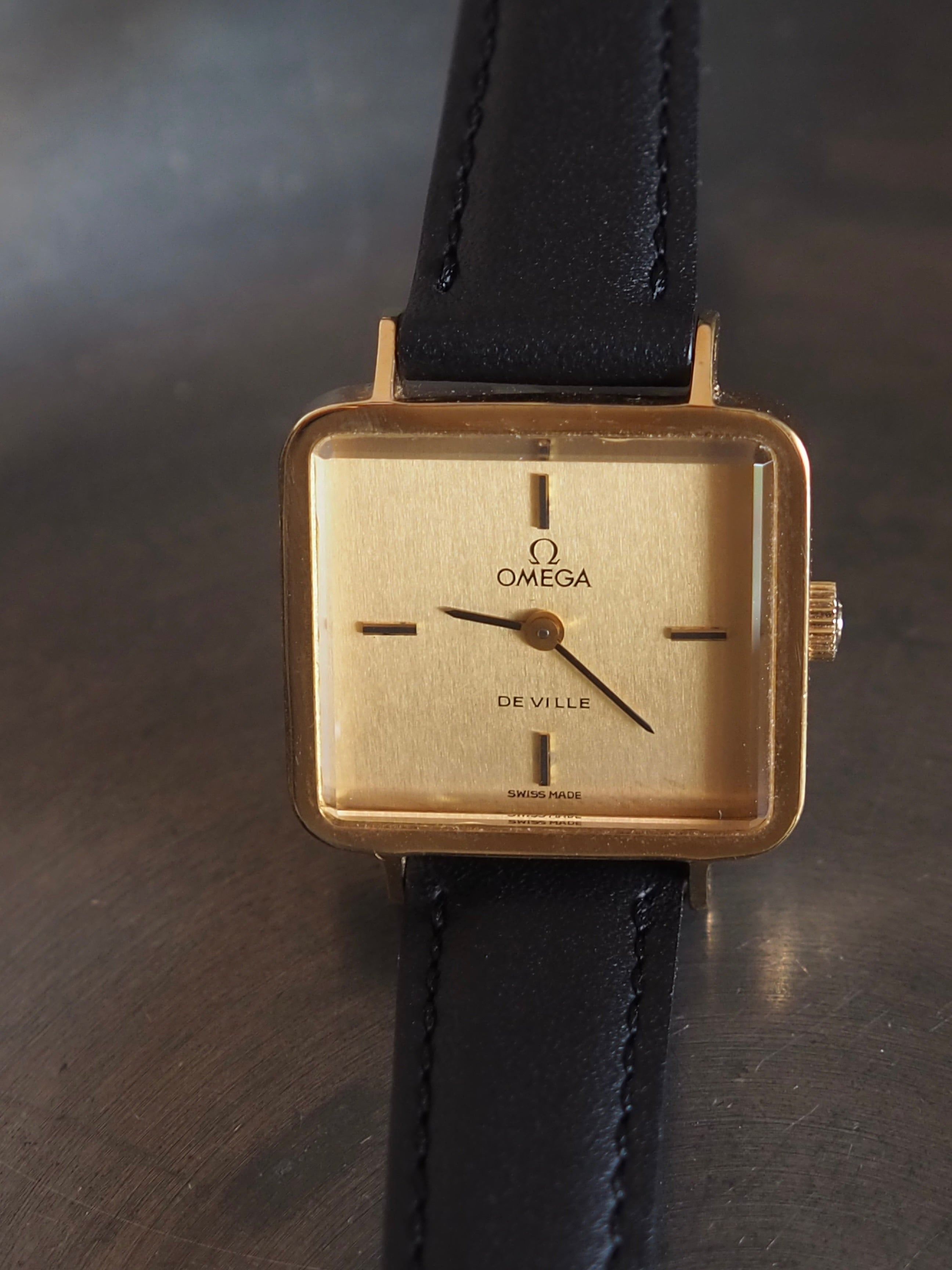 OMEGA DE VILLE Emerald Watch by Andrew Grima