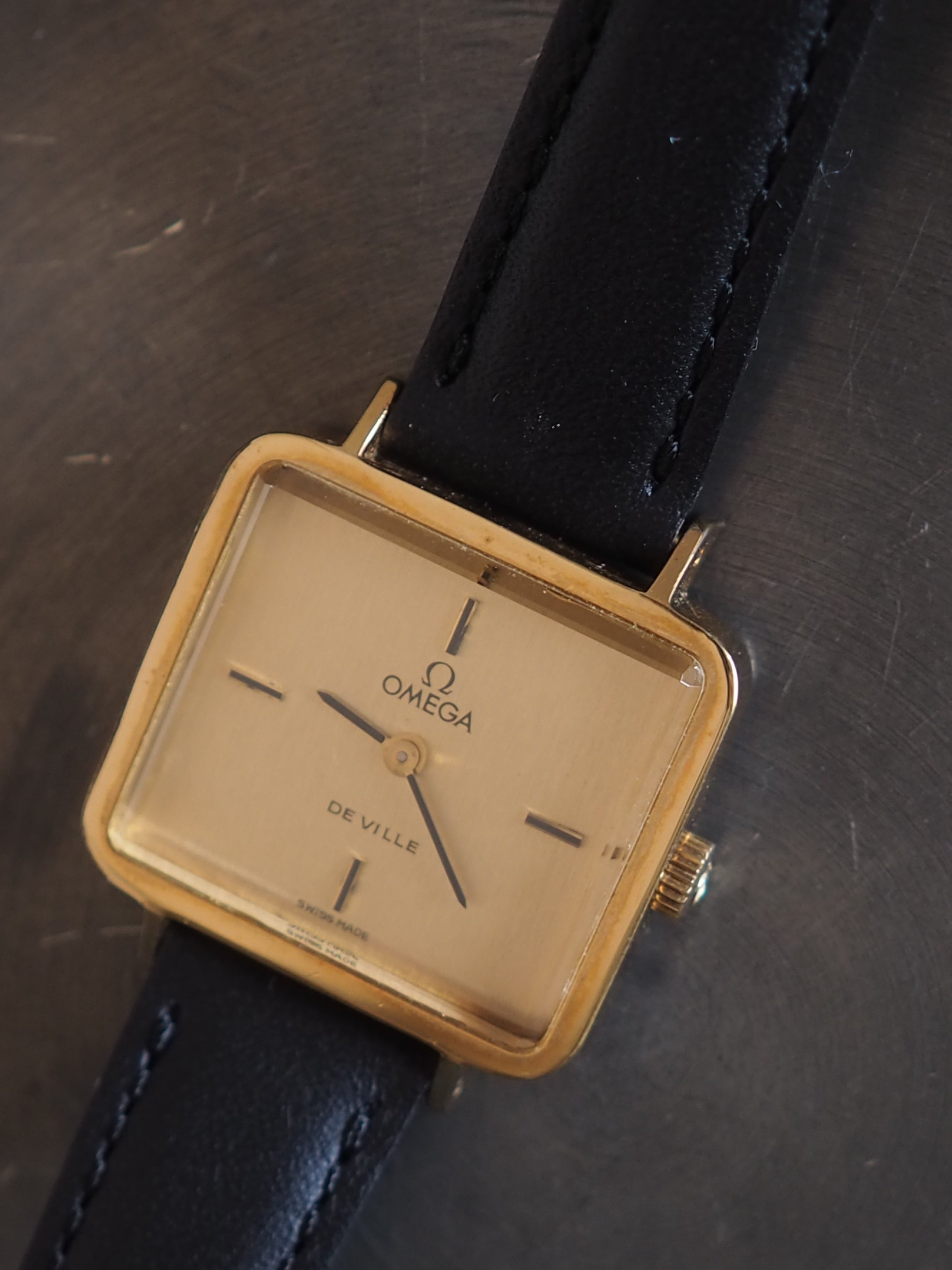 OMEGA DE VILLE Emerald Watch by Andrew Grima