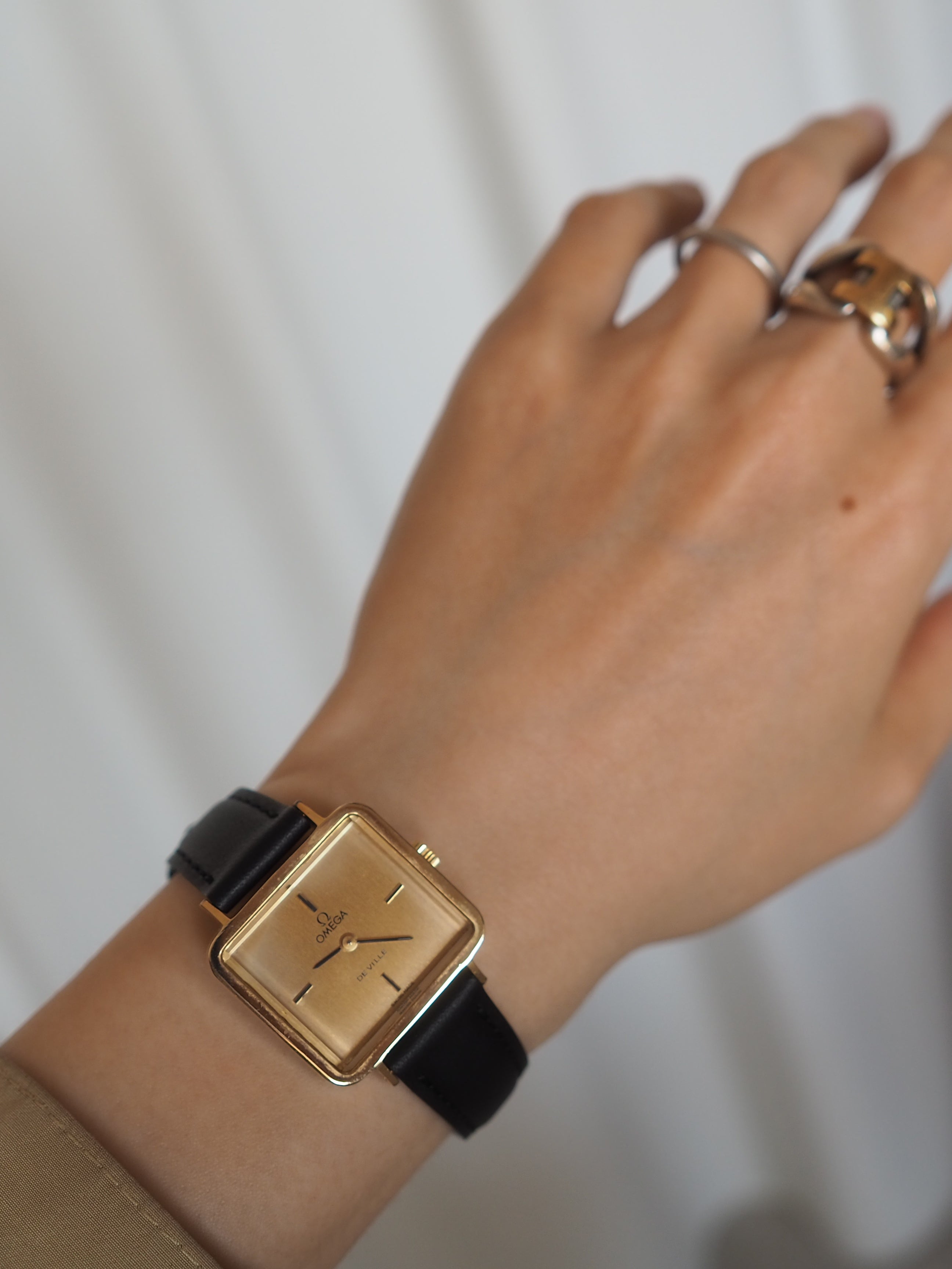 OMEGA DE VILLE Emerald Watch by Andrew Grima