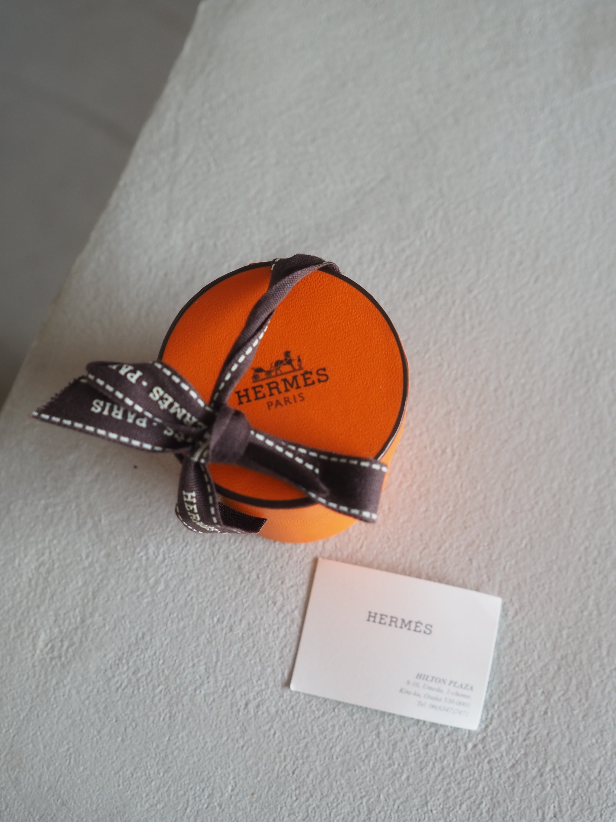 HERMES Twilly Scarf Chaine d'ancre