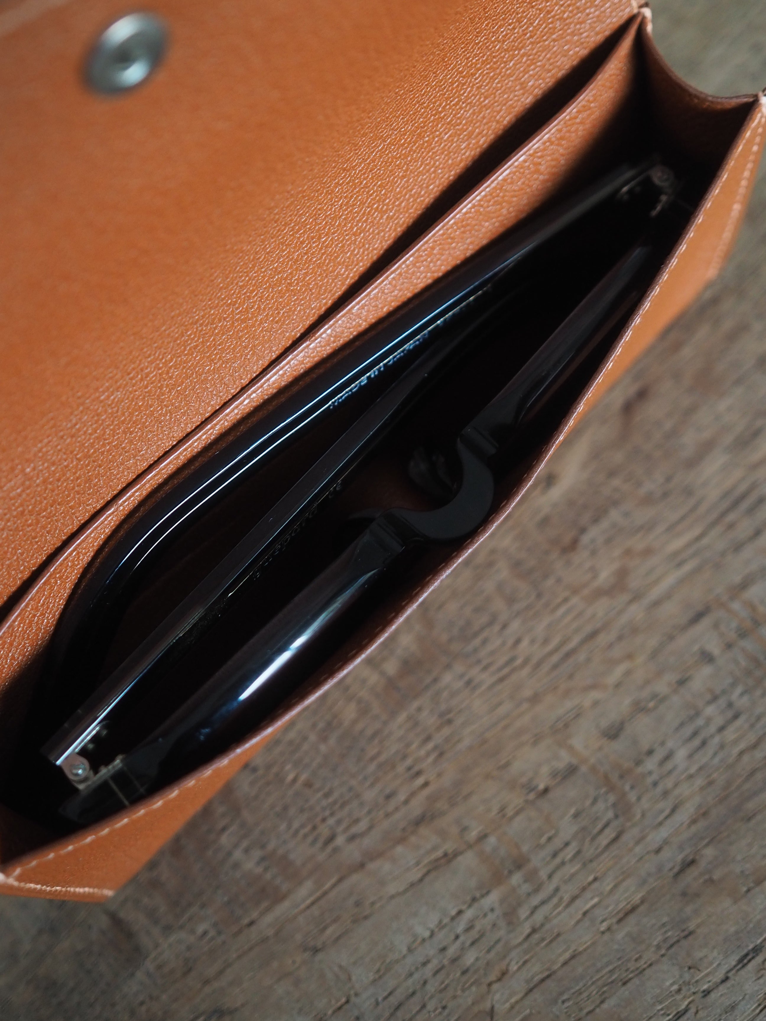 HERMÈS Sellier Leather Pouch