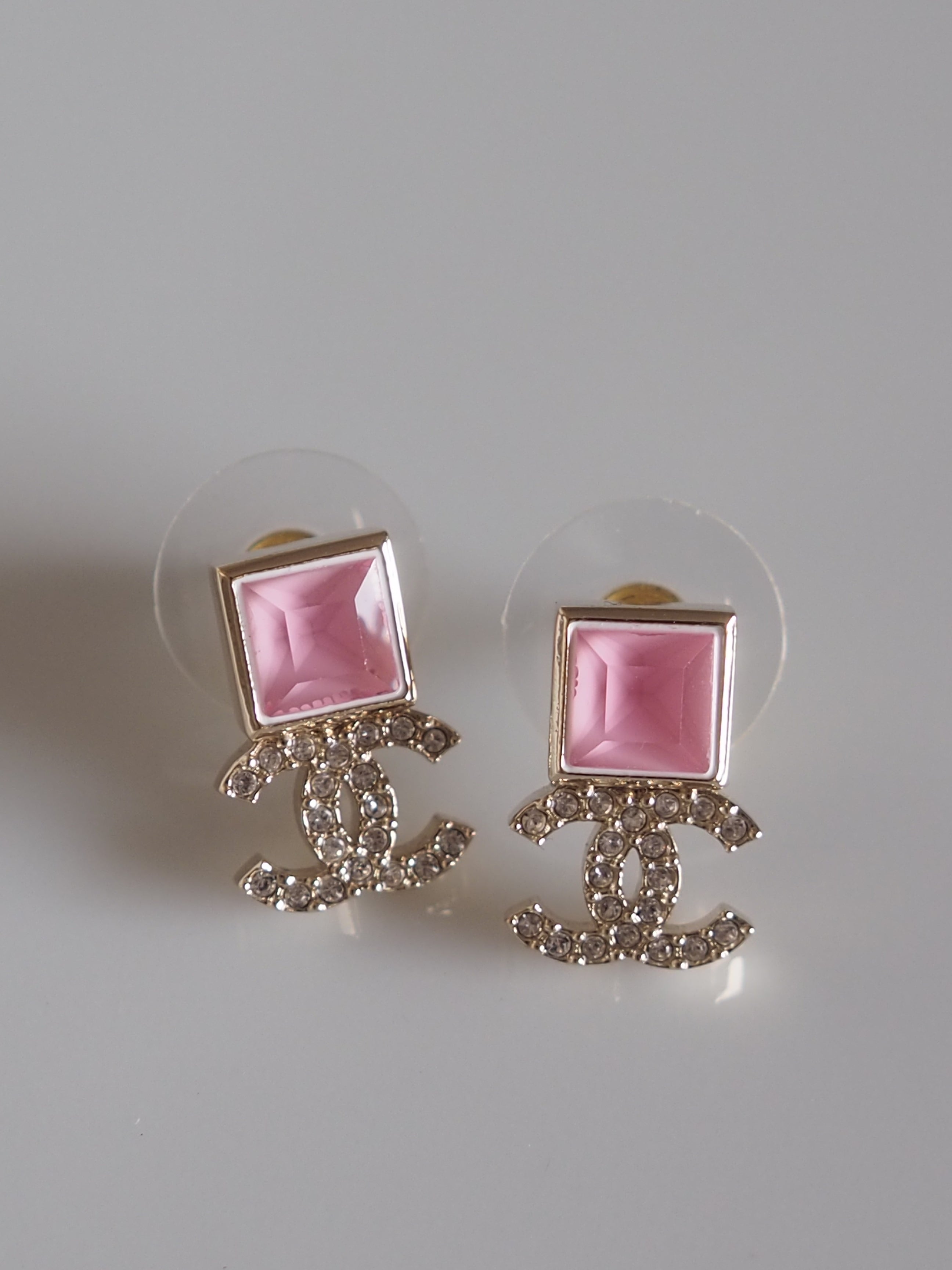 CHANEL COCO Stone Earrings