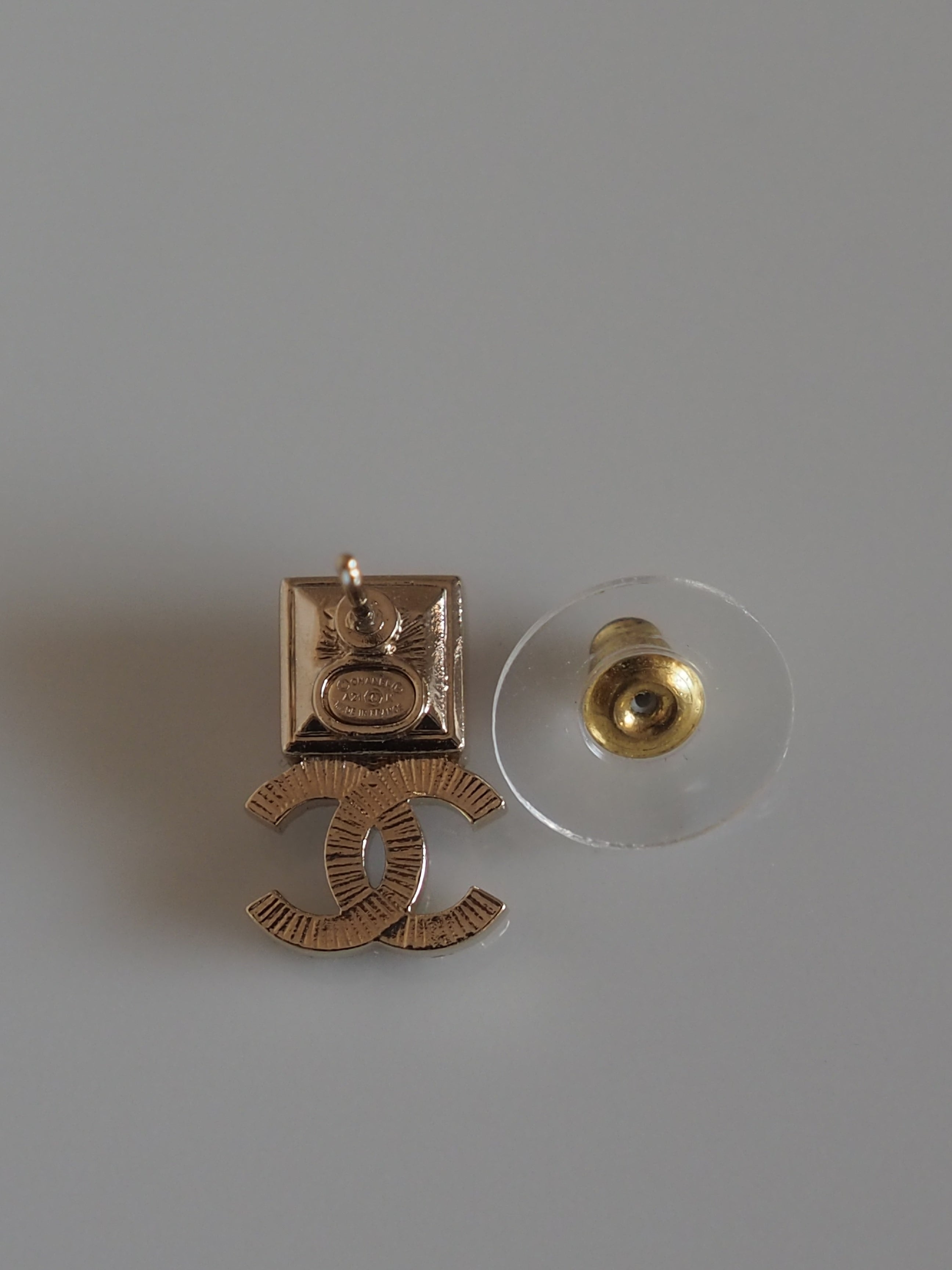 CHANEL COCO Stone Earrings