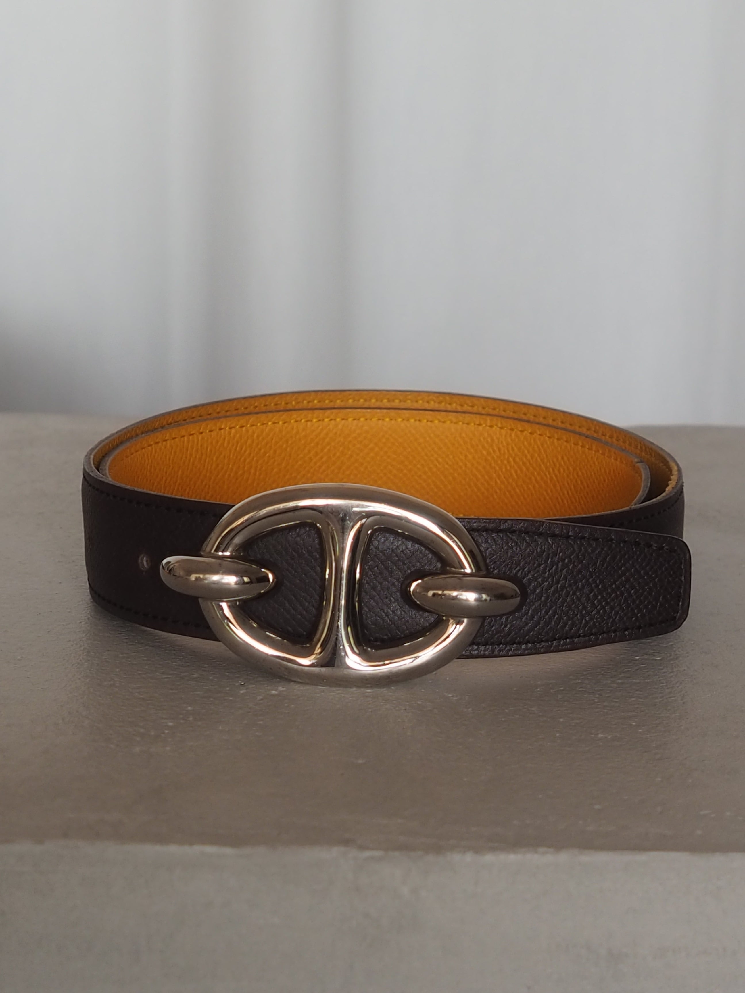 HERMES Chaine d'Ancre Belt Size 68