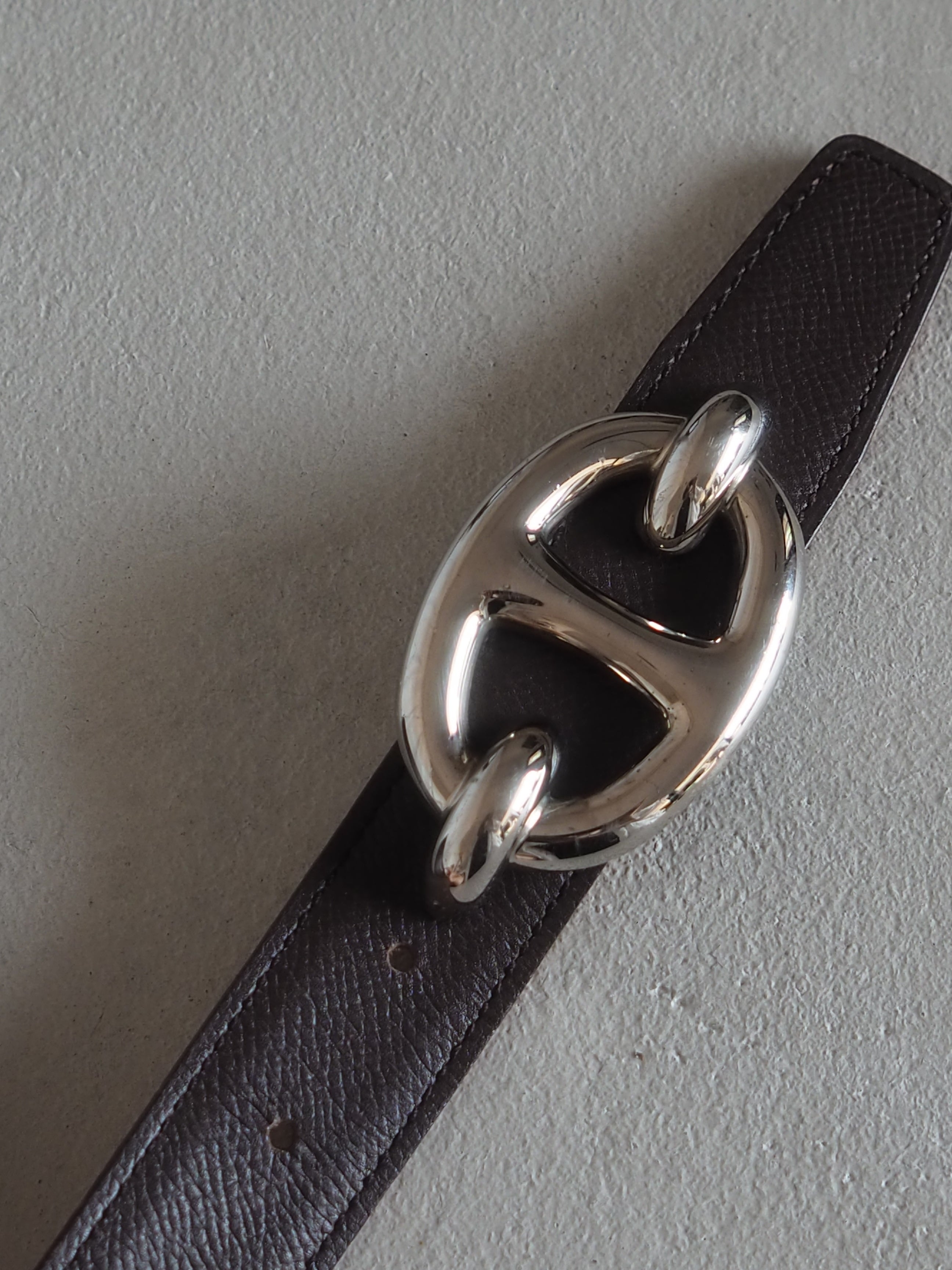 HERMES Chaine d'Ancre Belt Size 68