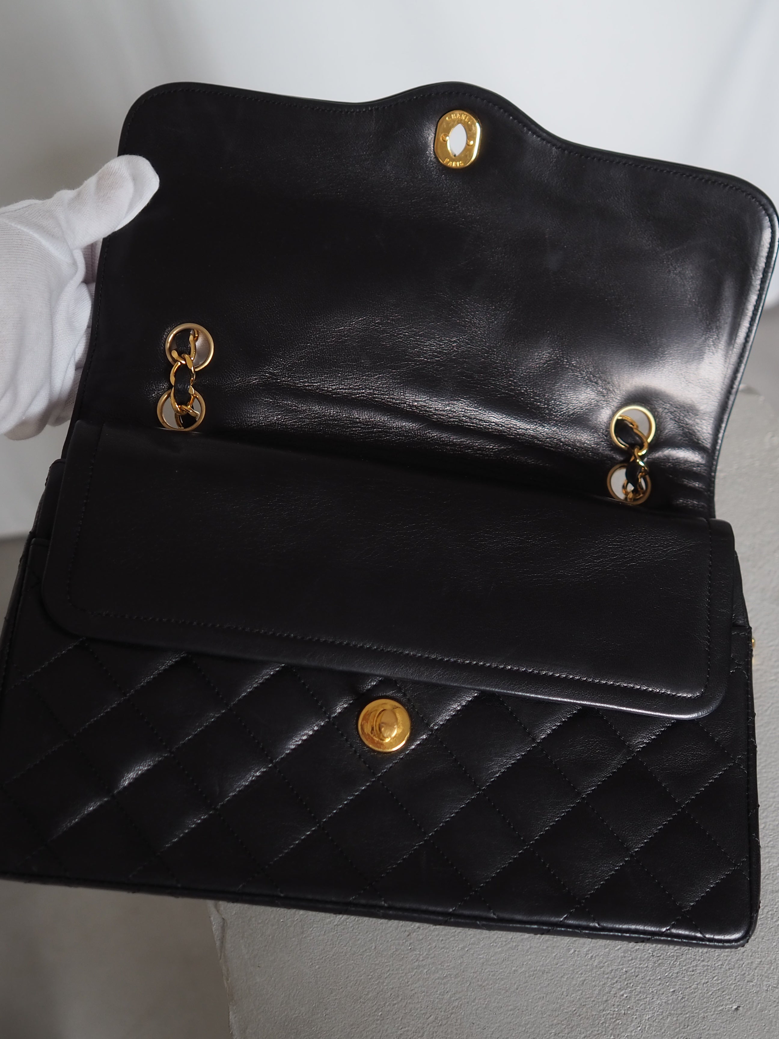 CHANEL Matelasse Chain Shoulder Bag Paris limited