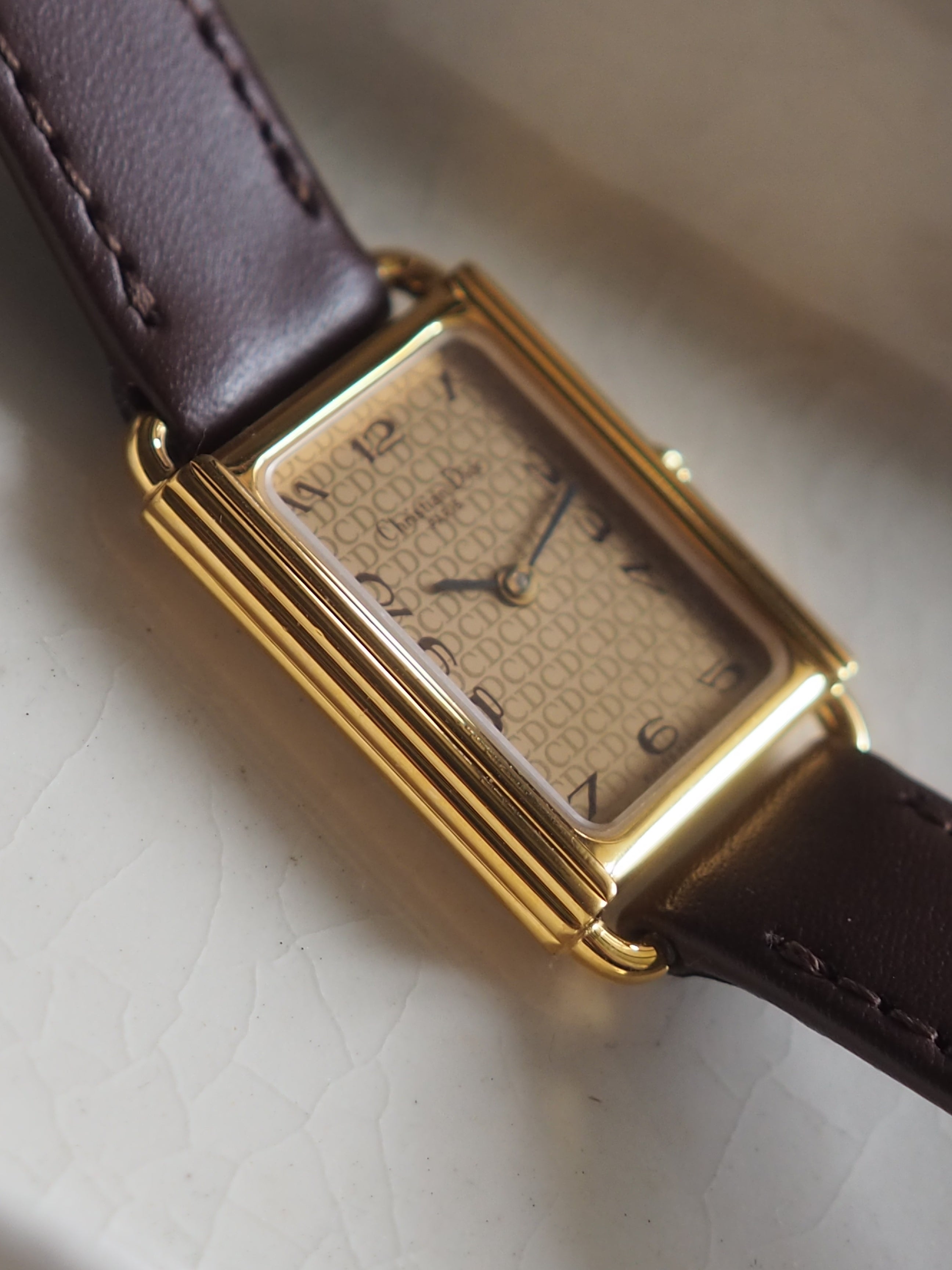 Christian Dior Classic Rectangular Watch