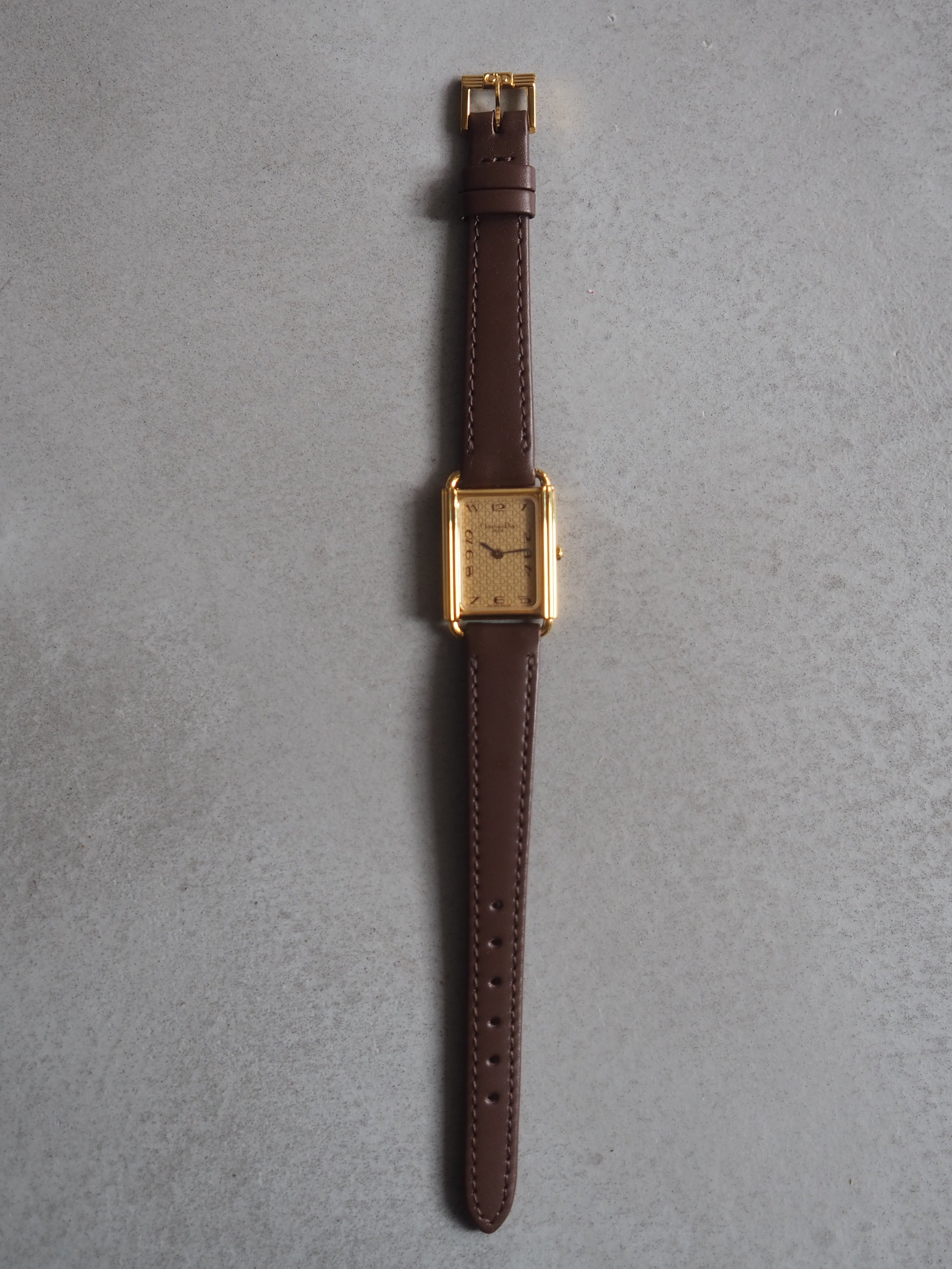 Christian Dior Classic Rectangular Watch