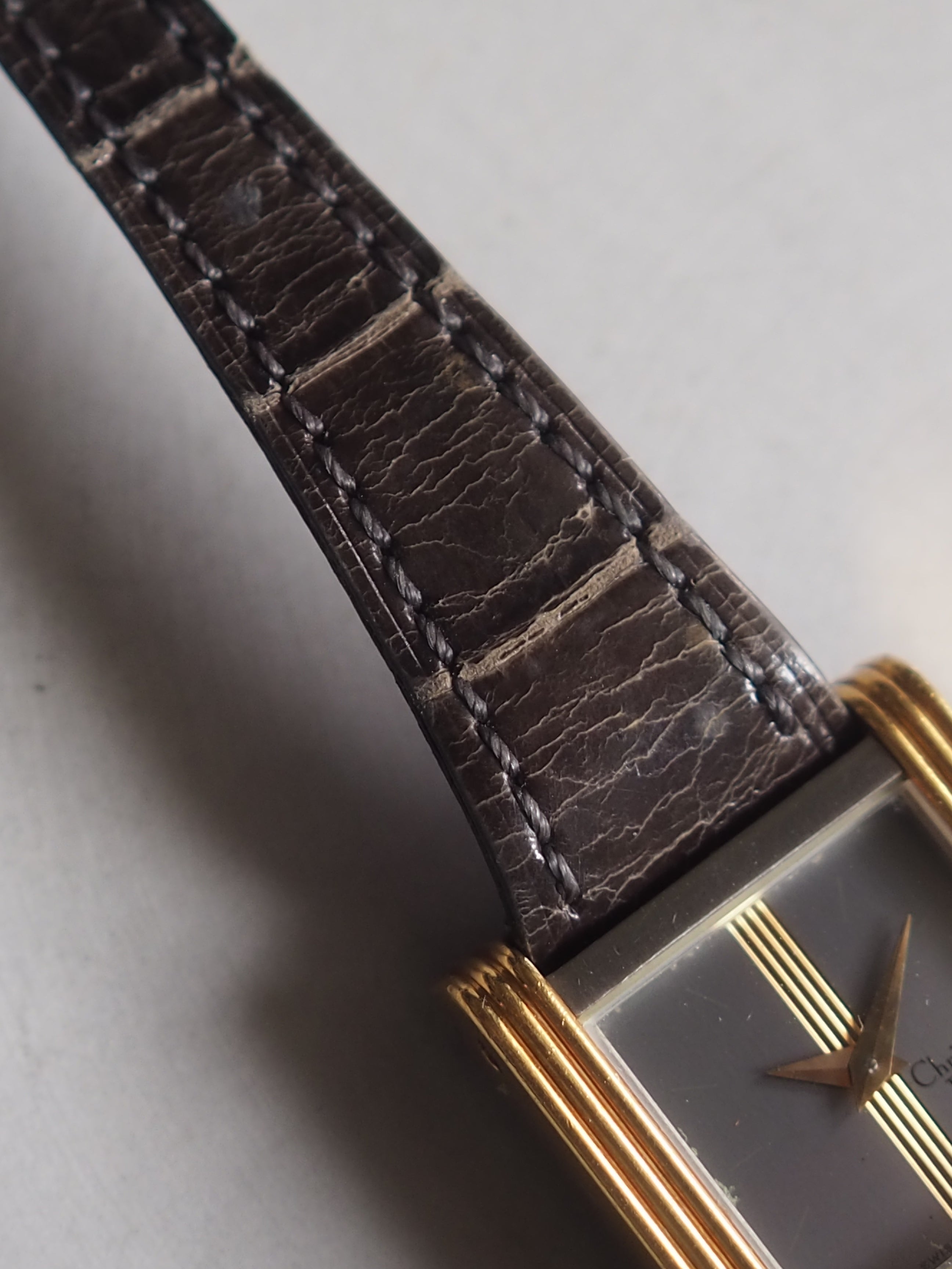 Christian Dior Square Watch YG750